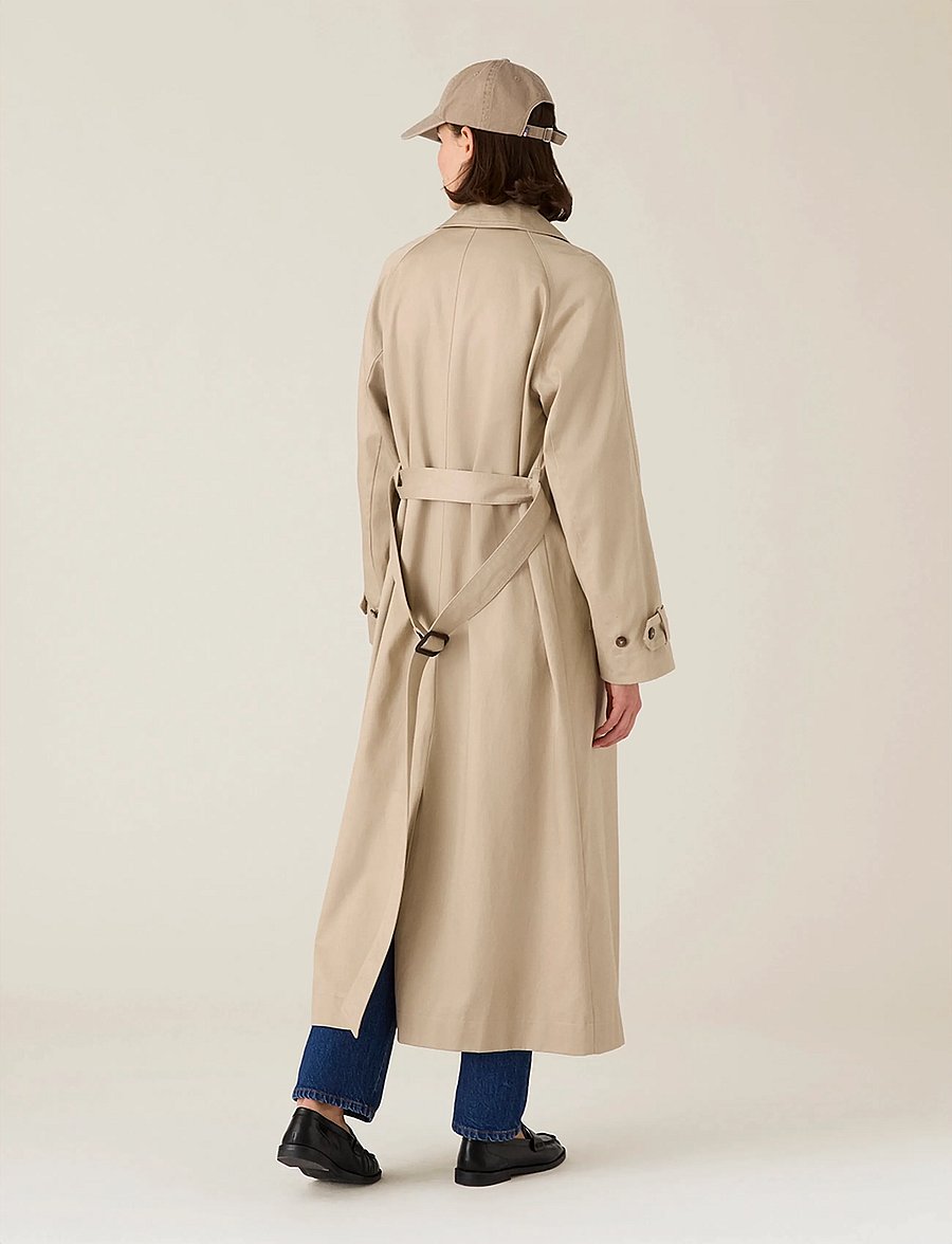 Lexington Clothing - Cotton Blend Overcoat - vihmamantlid - light beige - 2