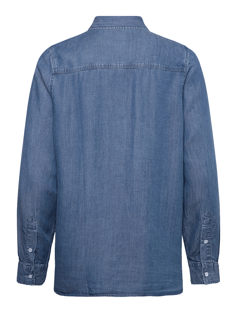 Lexington Clothing - Classic Fit Lyocell Denim Shirt - jeanshemden - medium blue denim - 2