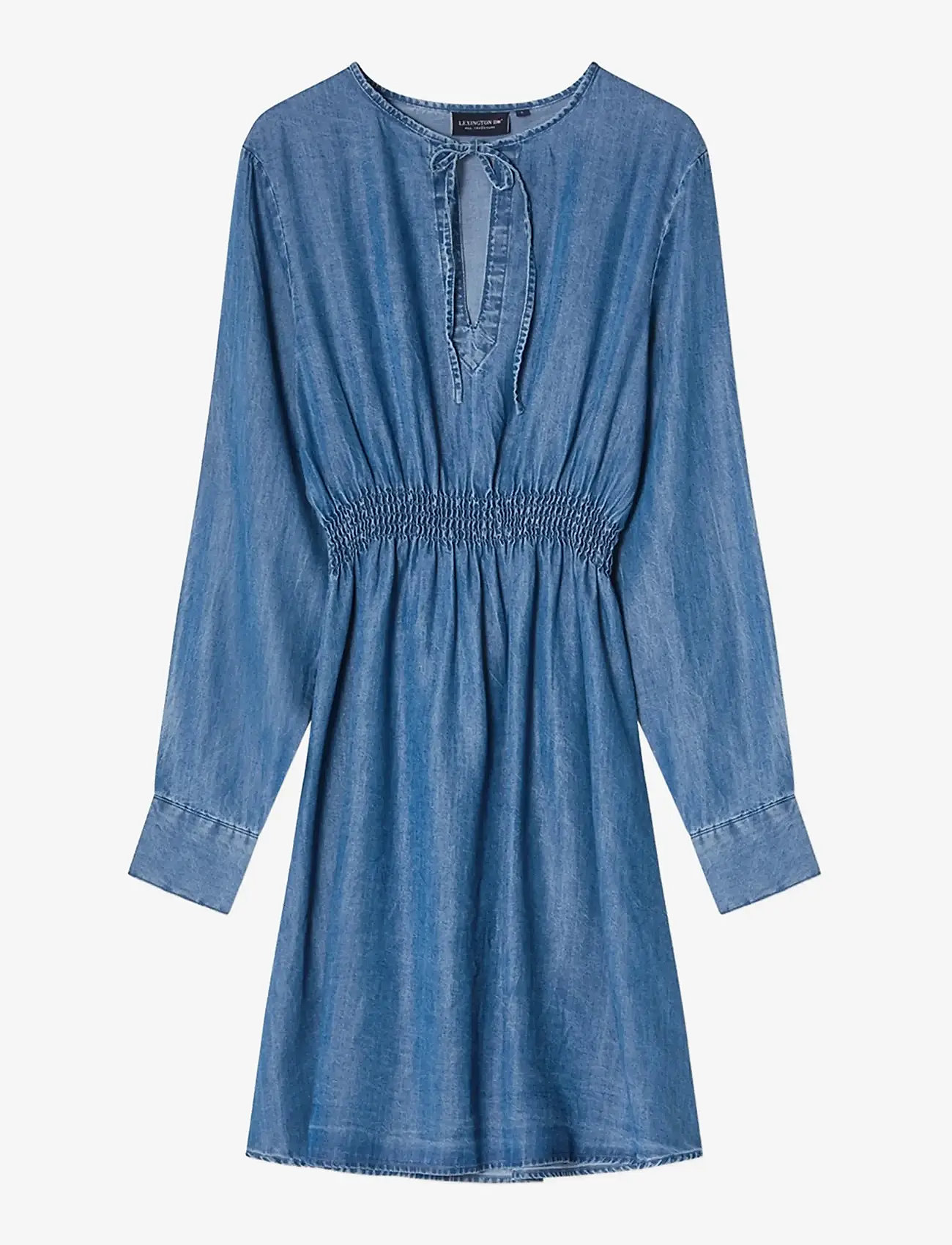 Lexington Clothing - Lyocell Denim Dress - jeanskleider - medium blue denim - 0