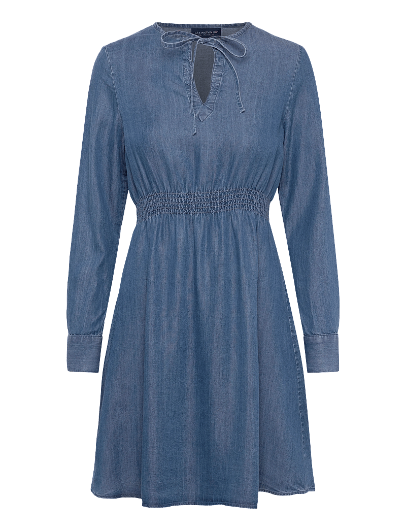 Lexington Clothing - Lyocell Denim Dress - jeanskleider - medium blue denim - 1