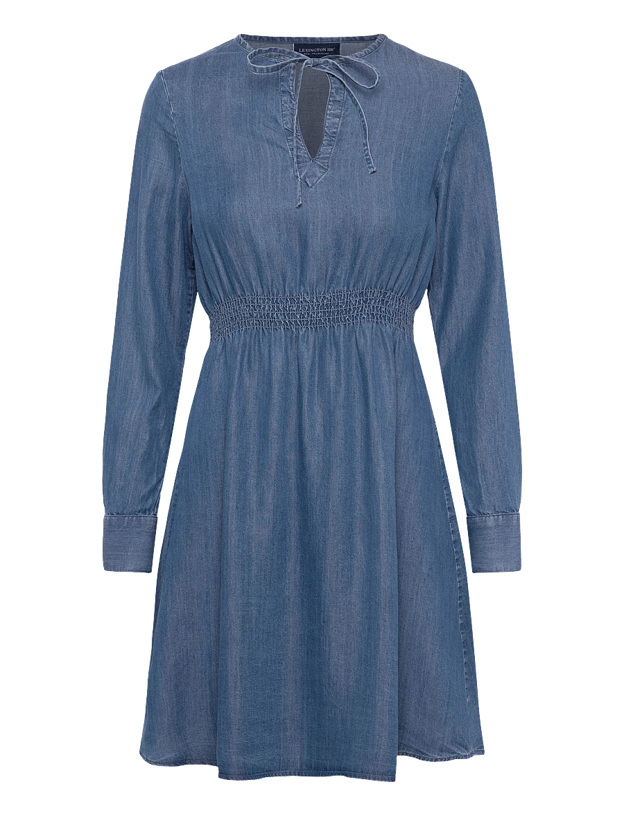 Lexington Clothing - Lyocell Denim Dress - jeanskleider - medium blue denim - 1