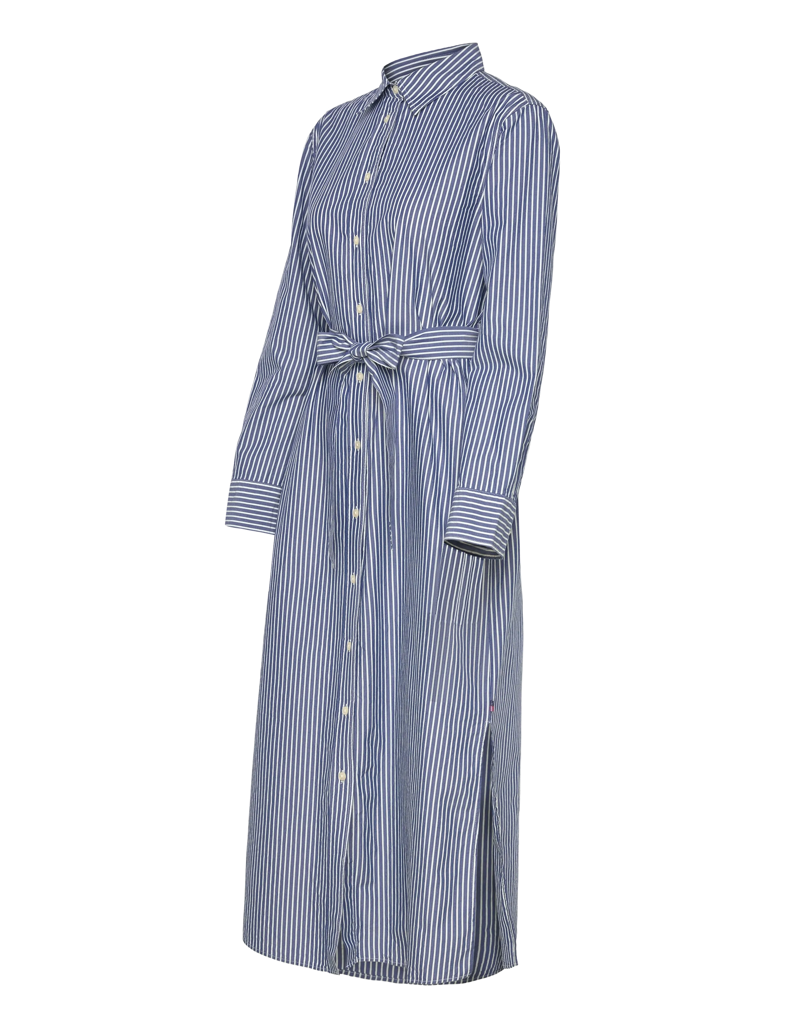 Lexington Clothing - Casual Long Poplin Shirtdress - skjortekjoler - blue/white stripe - 3
