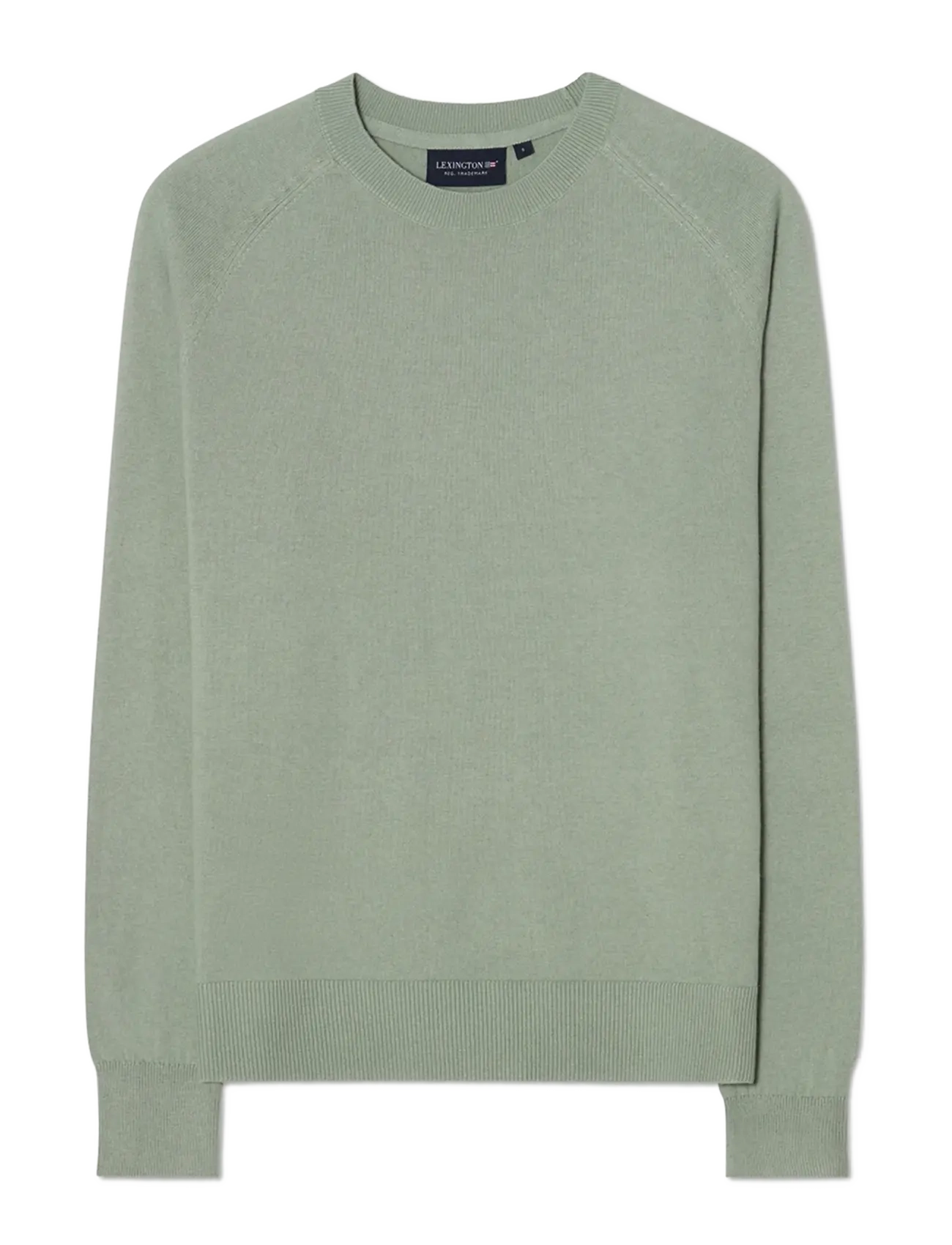 Lexington Clothing Cashmere Blend Raglan Sweater - Pullover - GREEN / green