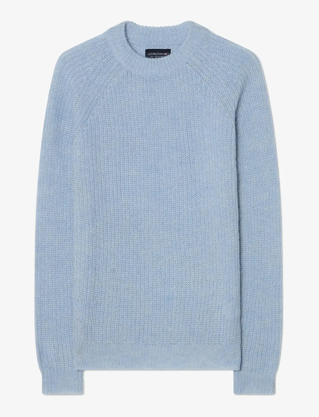 Lexington Clothing - Alpaca Blend Raglan Sweater - sviitrid - light blue - 1