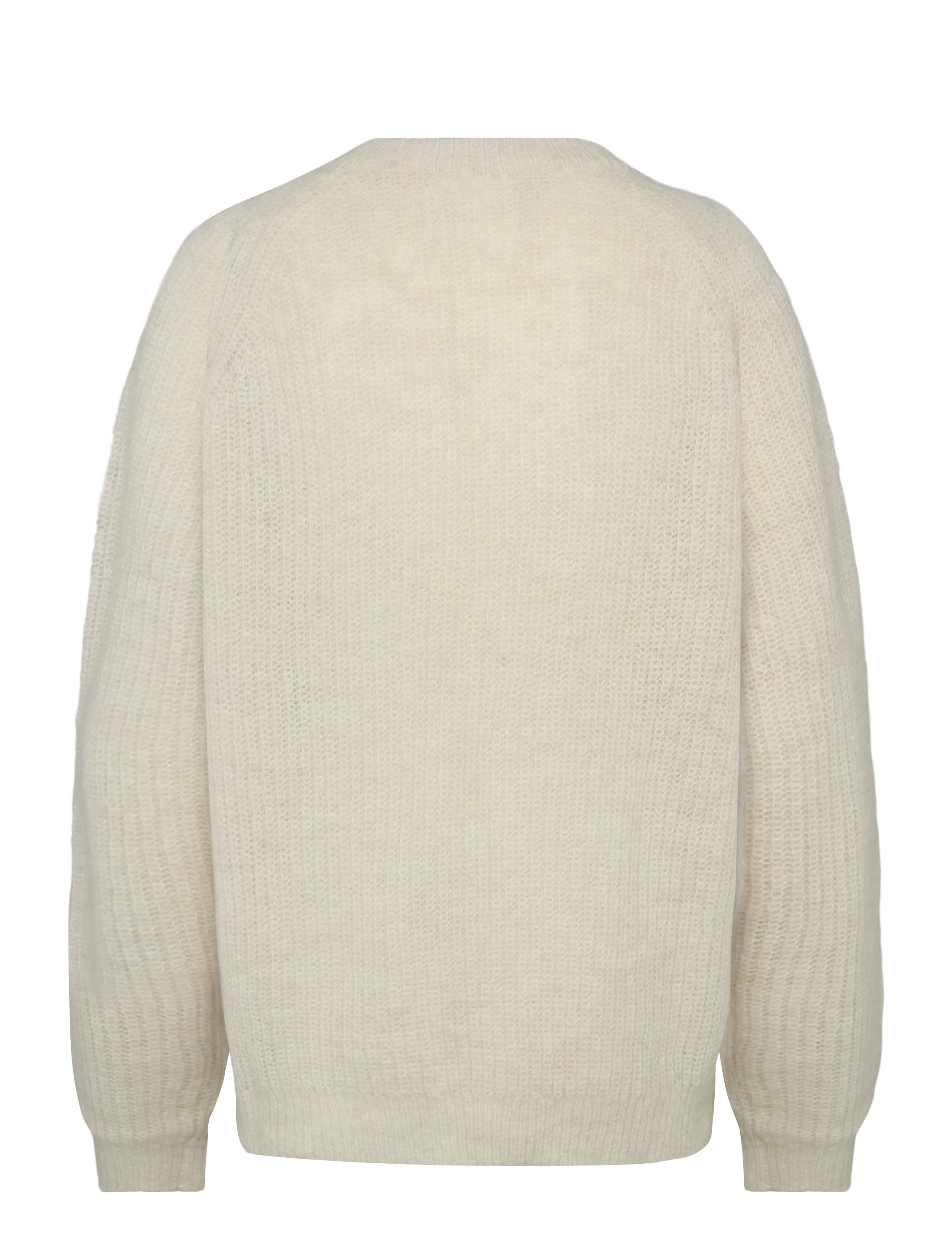 Lexington Clothing - Alpaca Blend Raglan Sweater - džemprid - offwhite melange - 1