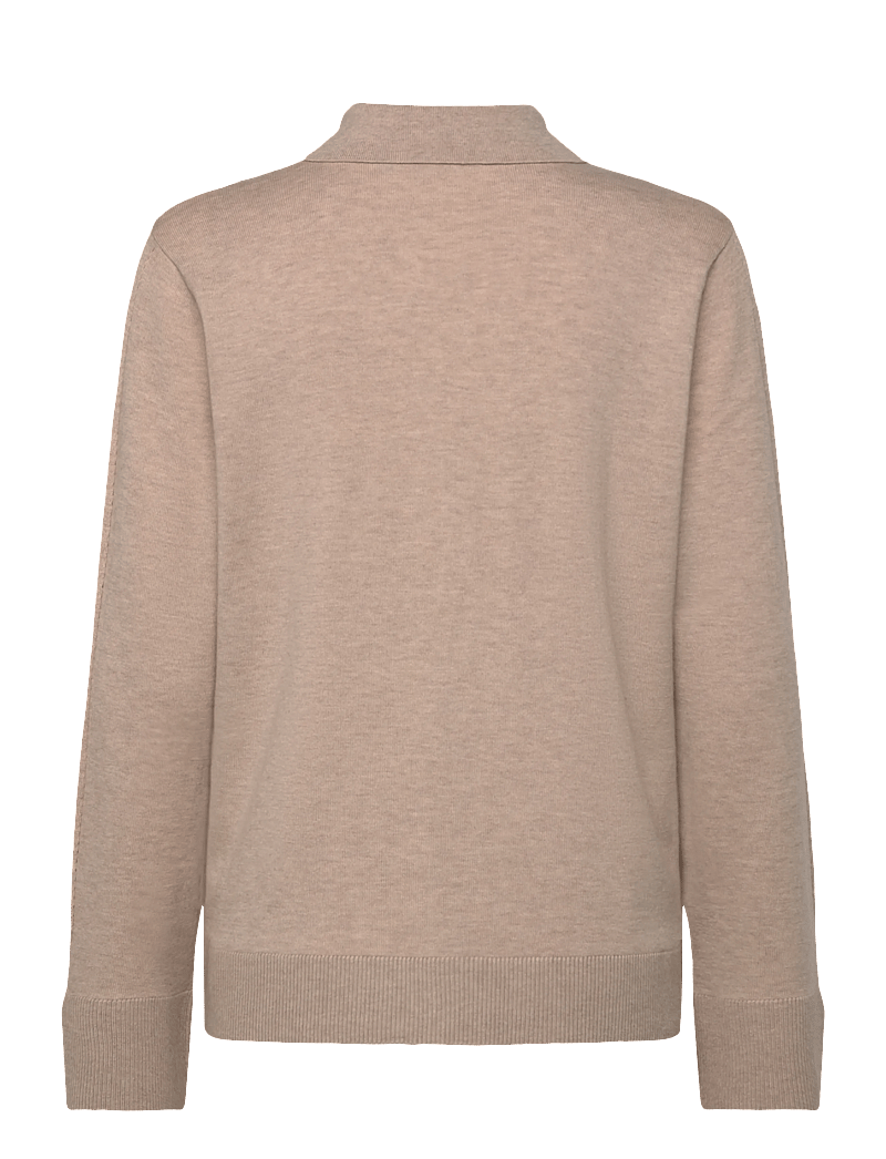 Lexington Clothing - Polo Knitted Sweater - pullover - beige melange - 2