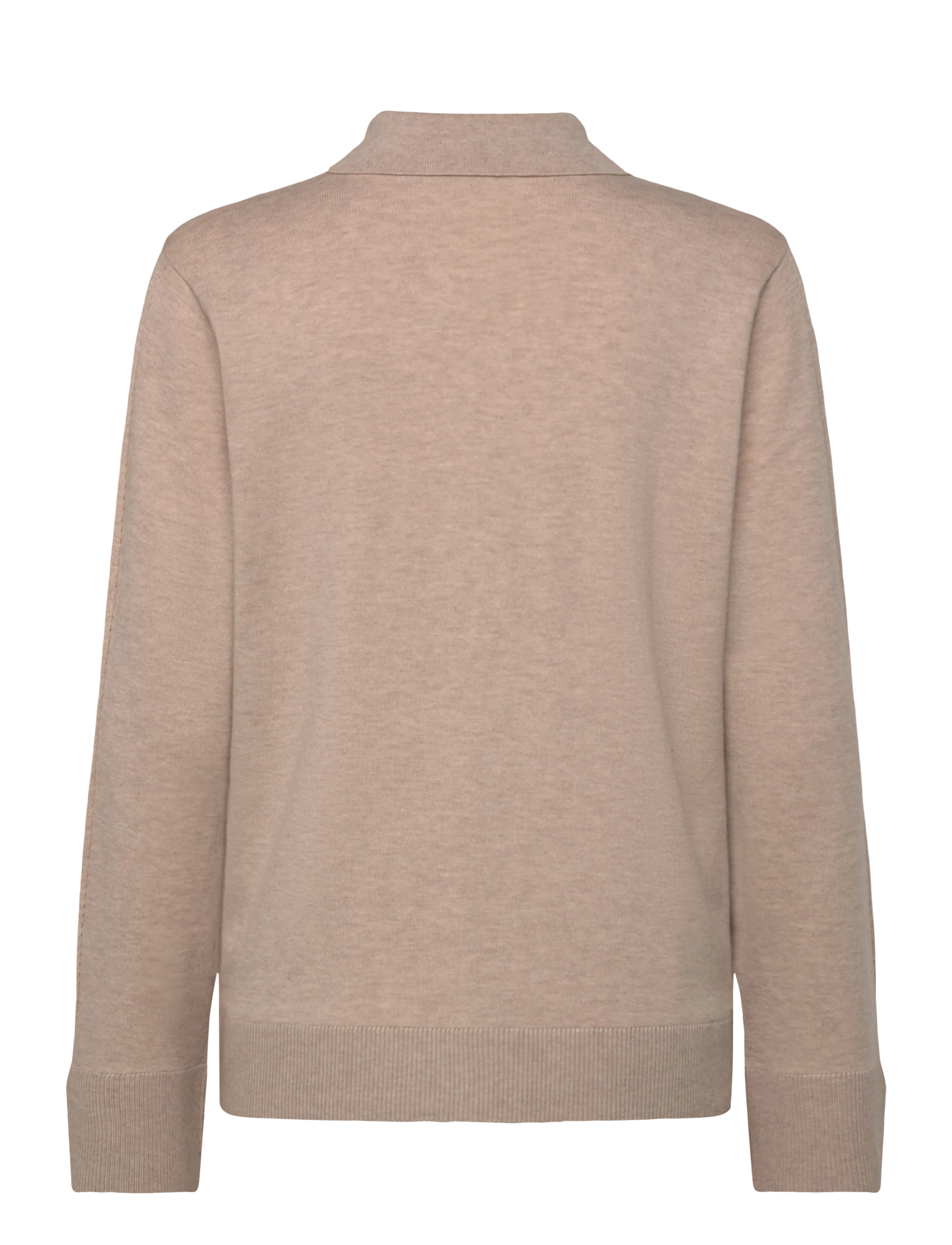 Lexington Clothing - Polo Knitted Sweater - striktrøjer - beige melange - 2