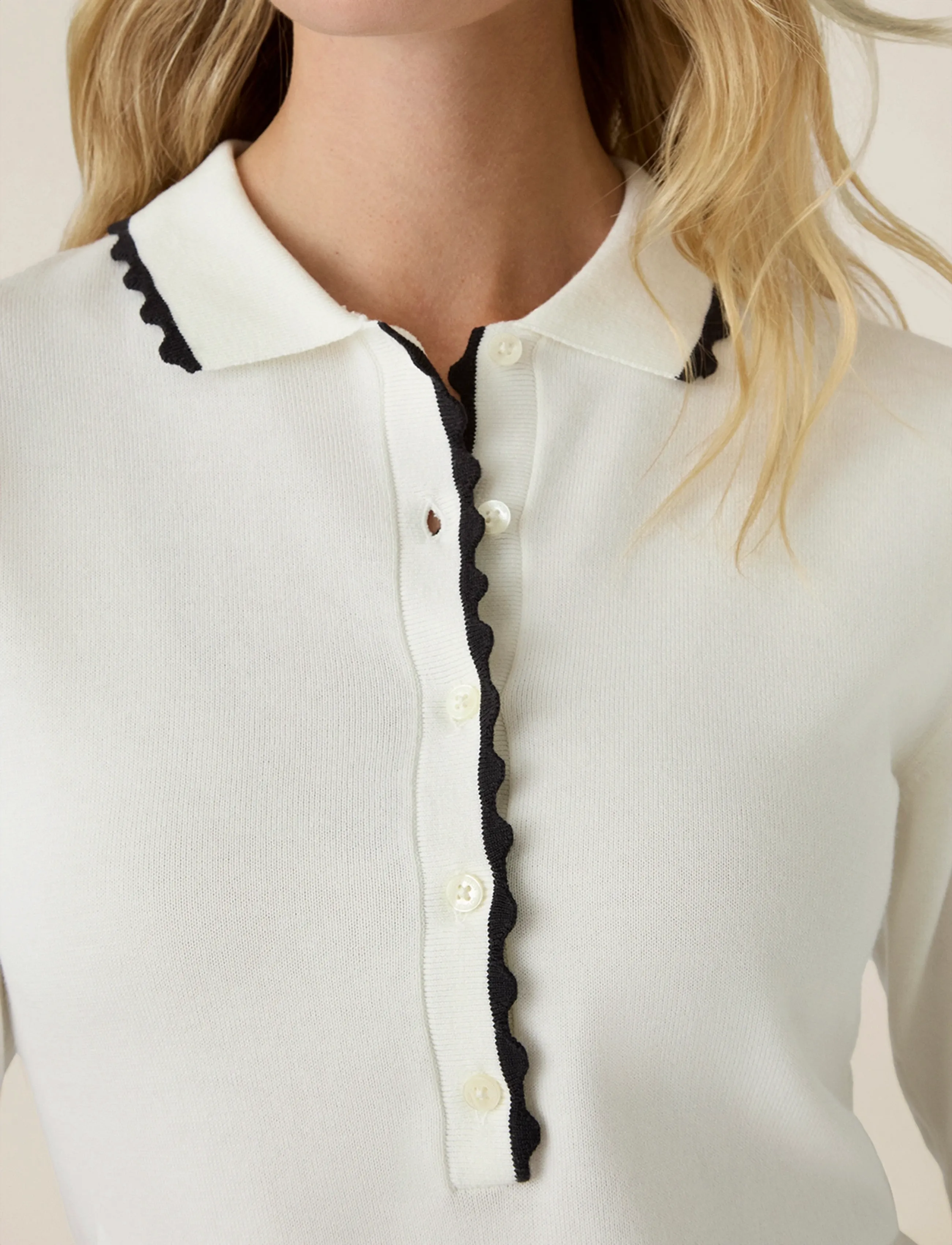 Lexington Clothing - Short Sleeve Polo Sweater - pikéer - white - 3