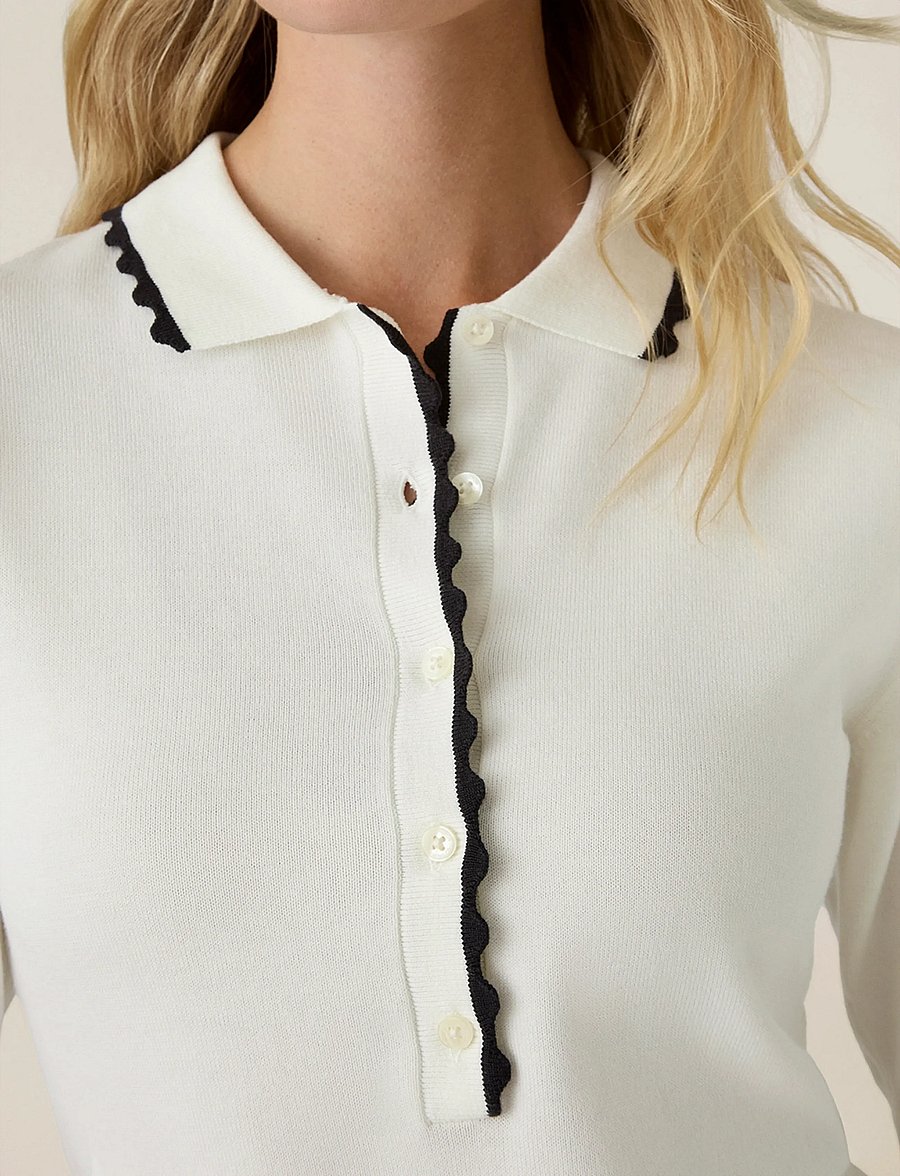 Lexington Clothing - Short Sleeve Polo Sweater - pikéer - white - 3