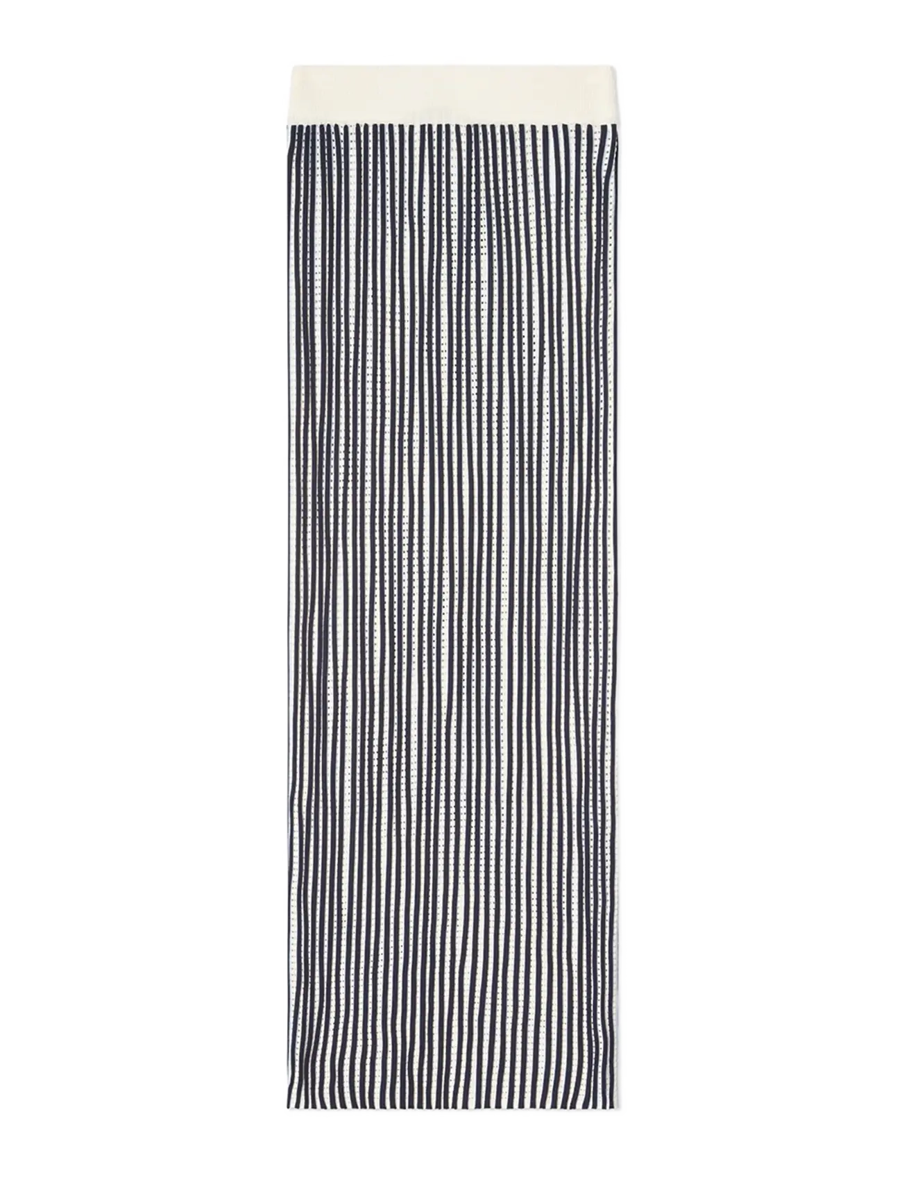 Lexington Clothing Multi Striped Knitted Skirt - Officewear - DK BLUE/WHITE STRIPE / multi