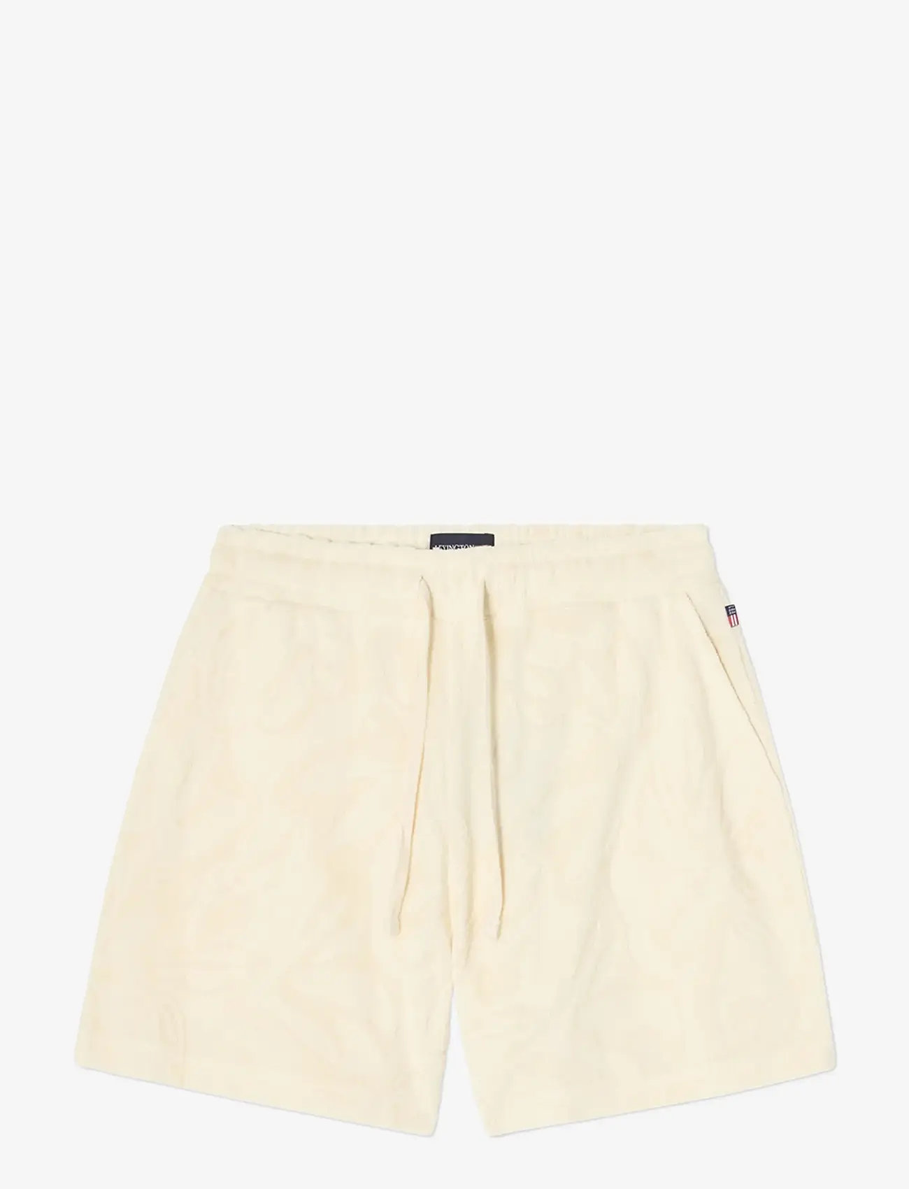 Lexington Clothing - Organic Cotton Terry Shorts - sweat shorts - offwhite - 0