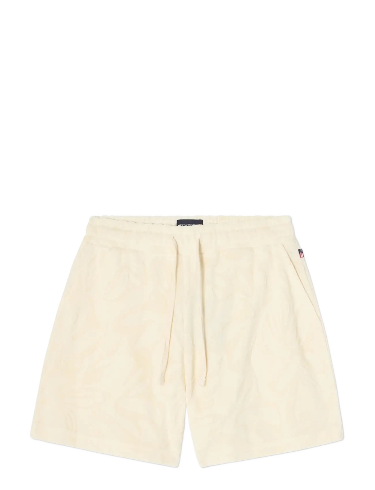 Lexington Clothing Organic Cotton Terry Shorts - Modetrends - OFFWHITE / cream