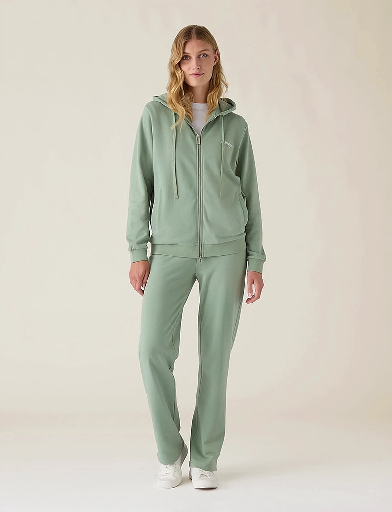 Lexington Clothing - Classic Logo Zip Hoodie - kapuzenpullover - green - 0