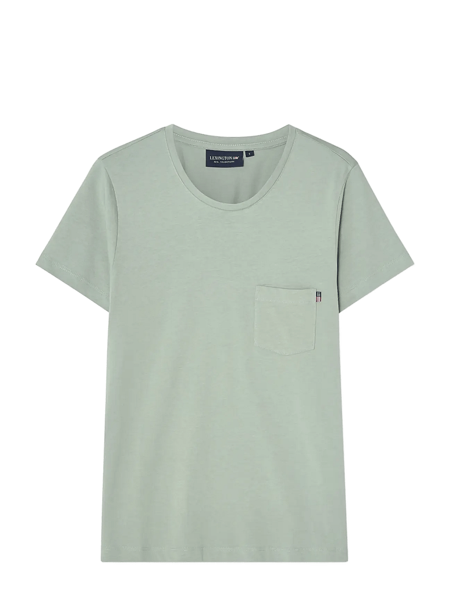 Lexington Clothing - Cotton-modal Blend Classic Tee - t-shirts - green - 0