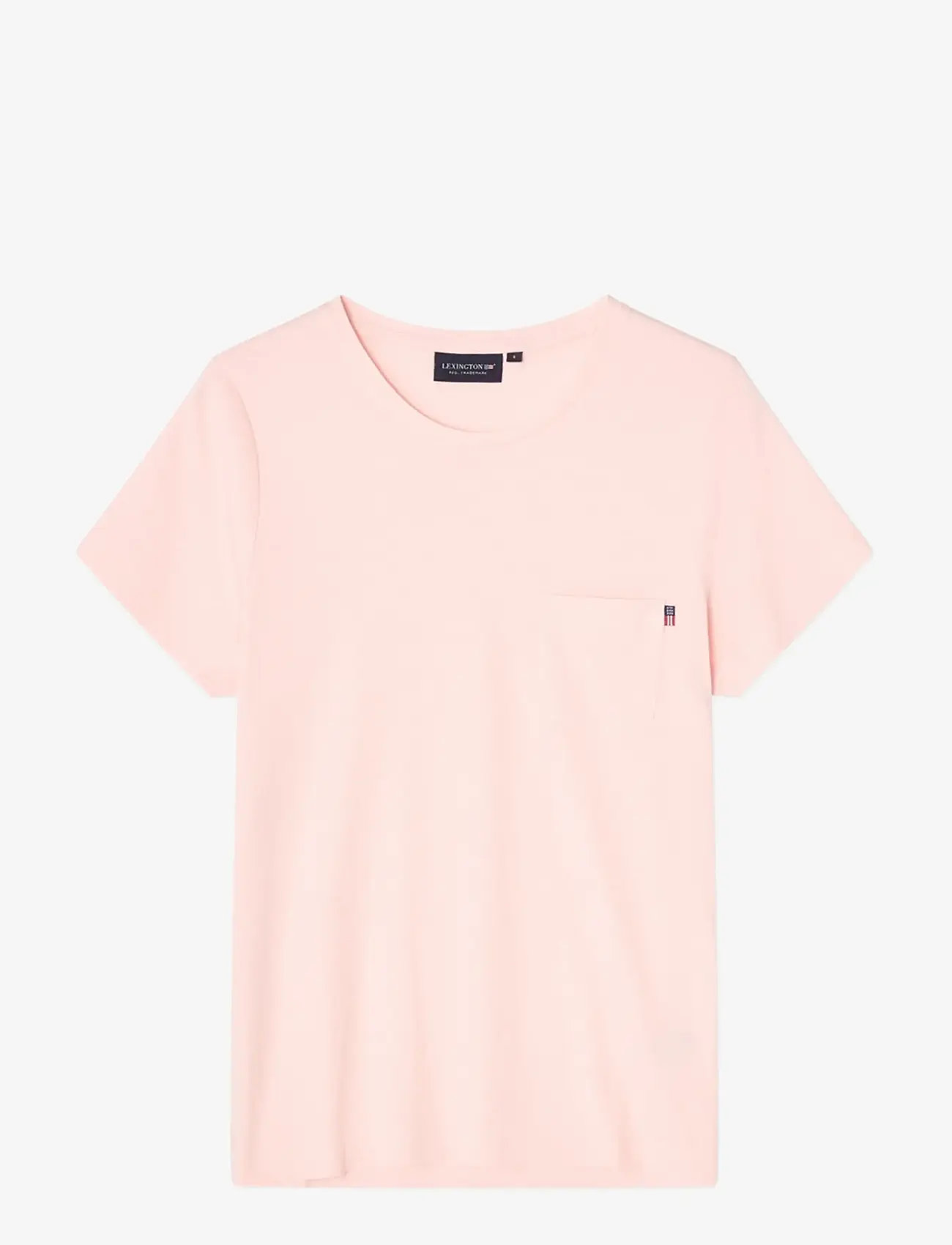 Lexington Clothing - Cotton-modal Blend Classic Tee - t-särgid - pink - 0