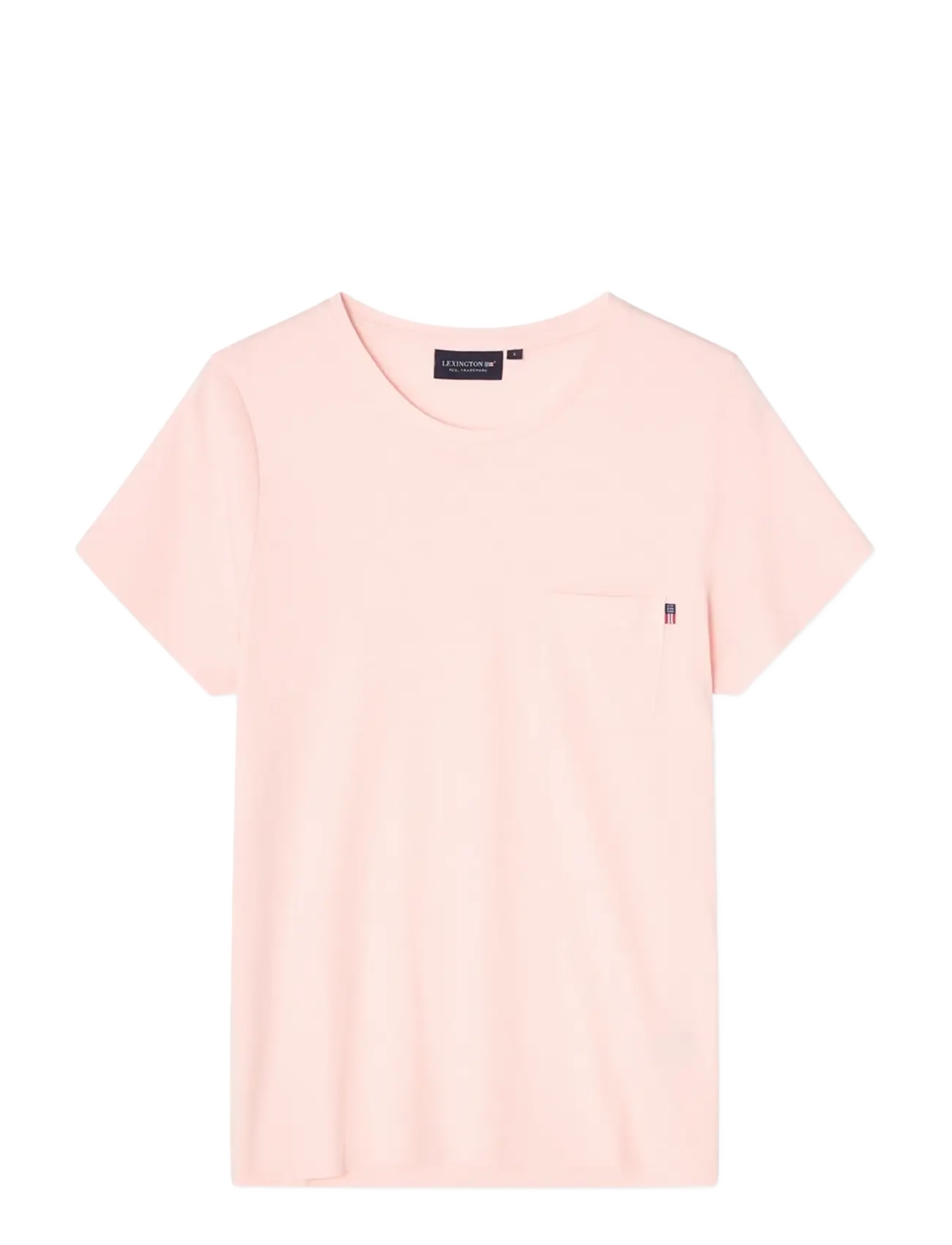 Lexington Clothing Cotton-modal Blend Classic Tee - Nyheder - PINK / pink/rose