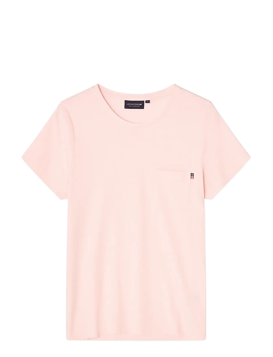 Lexington Clothing - Cotton-modal Blend Classic Tee - marškinėliai - pink - 1