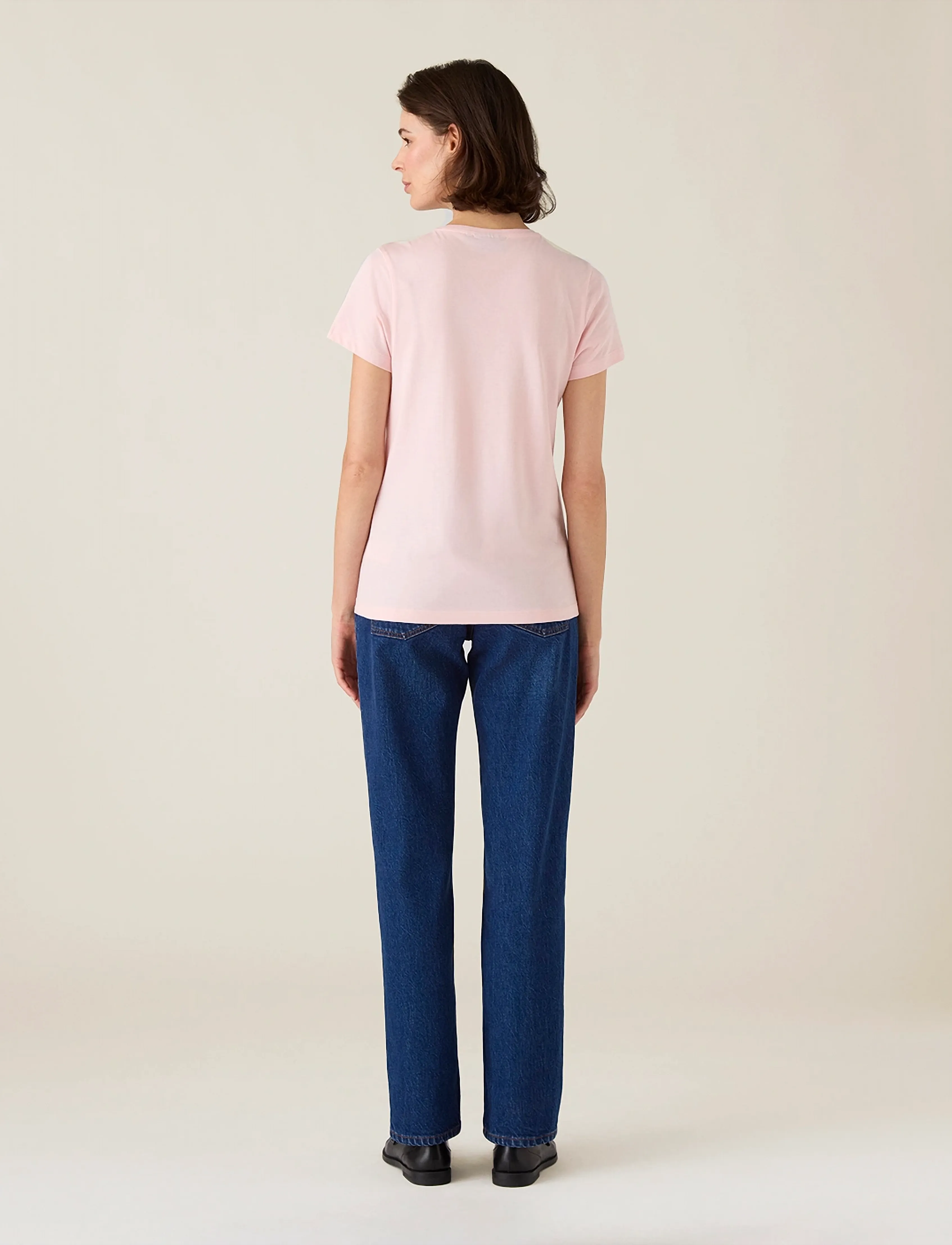 Lexington Clothing - Cotton-modal Blend Classic Tee - t-särgid - pink - 2