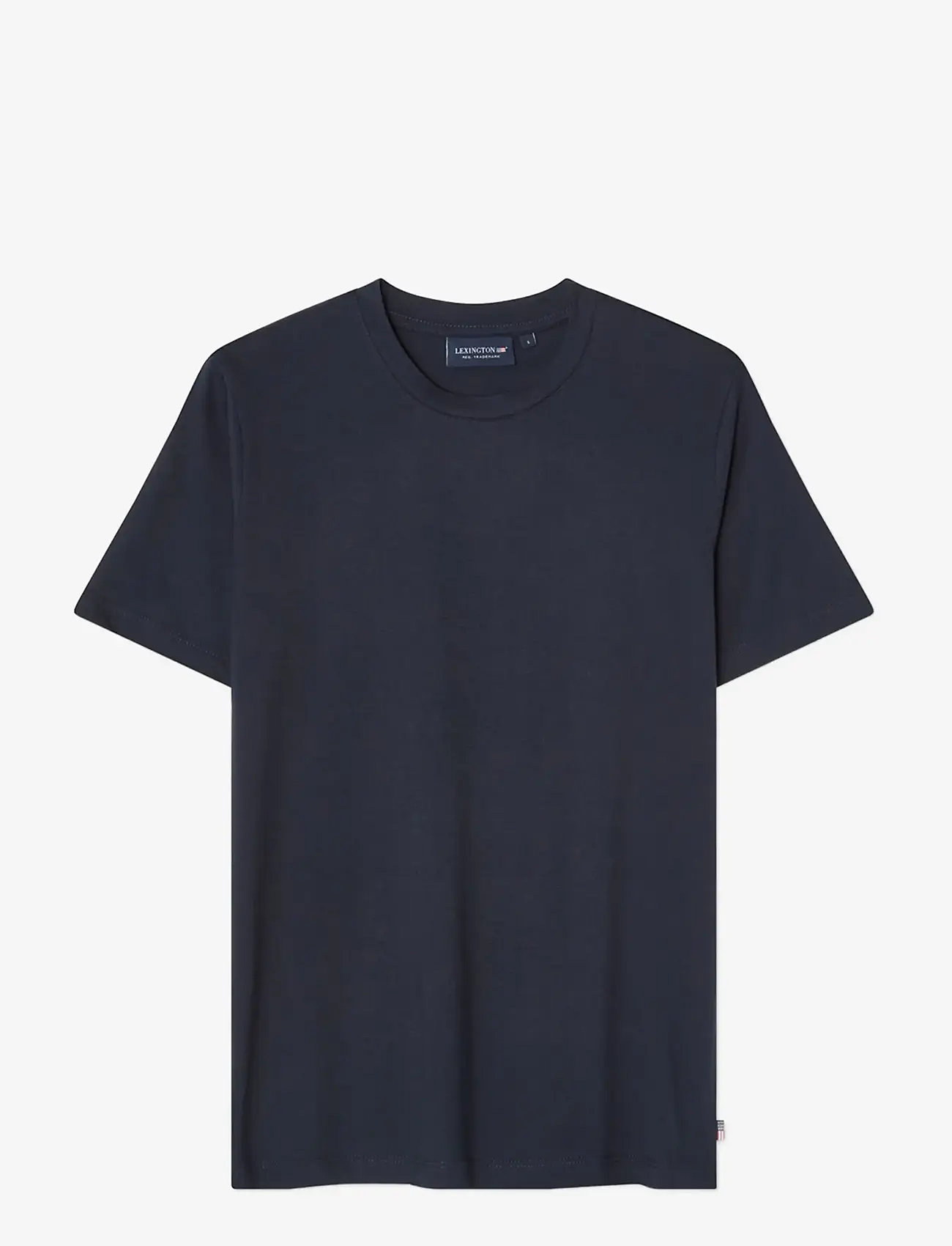 Lexington Clothing - Cotton-modal Blend Casual Tee - t-shirts - navy - 0
