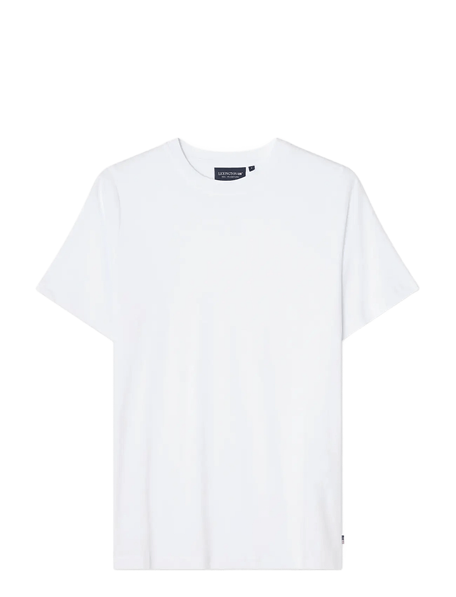 Lexington Clothing - Cotton-modal Blend Casual Tee - t-shirts - offwhite - 0