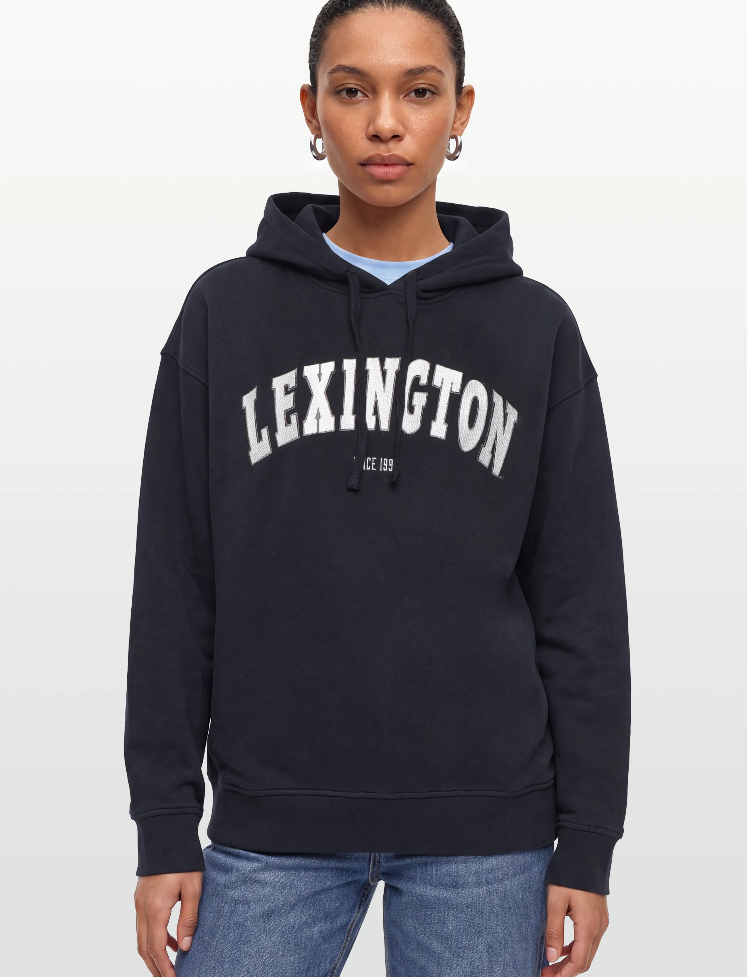 Lexington Clothing - Logo Hoodie - sommerschnäppchen - navy - 3