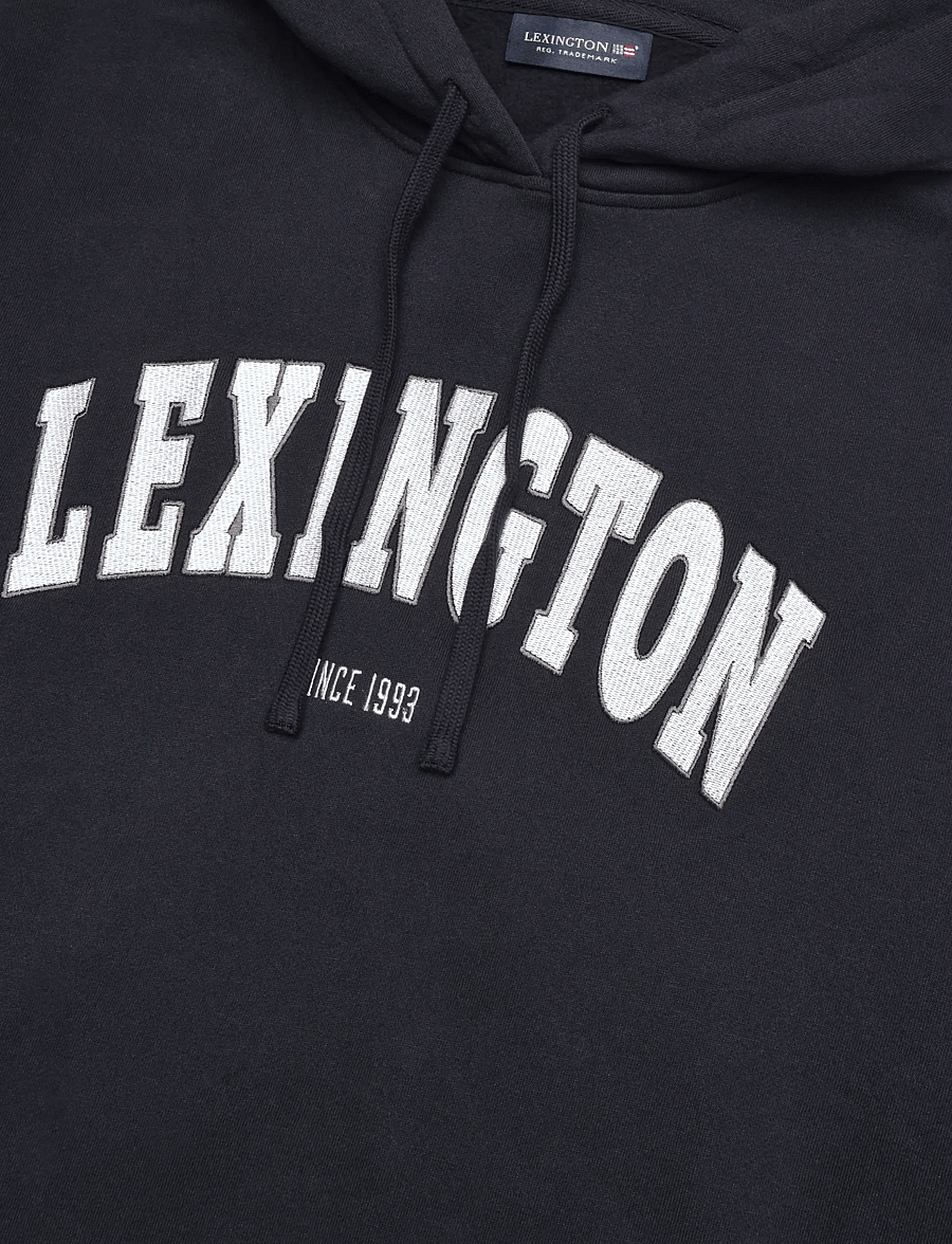 Lexington Clothing - Logo Hoodie - hættetrøjer - navy - 2