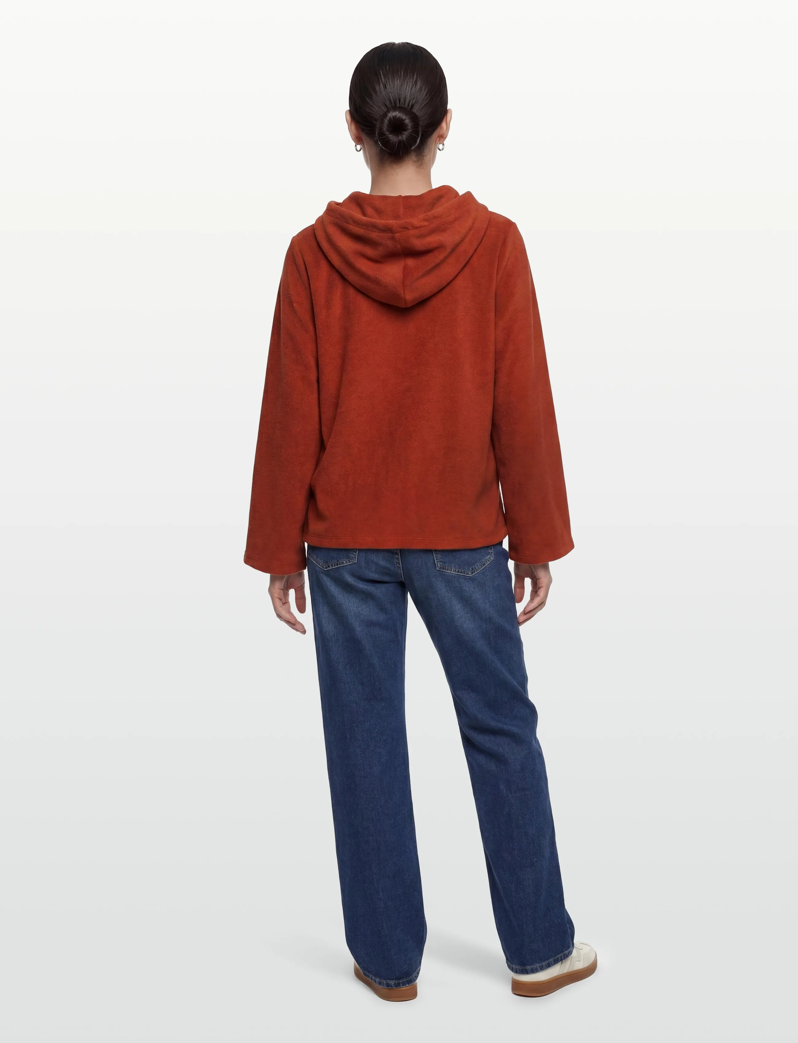 Lexington Clothing - Organic Cotton Terry Surfer Hood - hættetrøjer - rust - 4