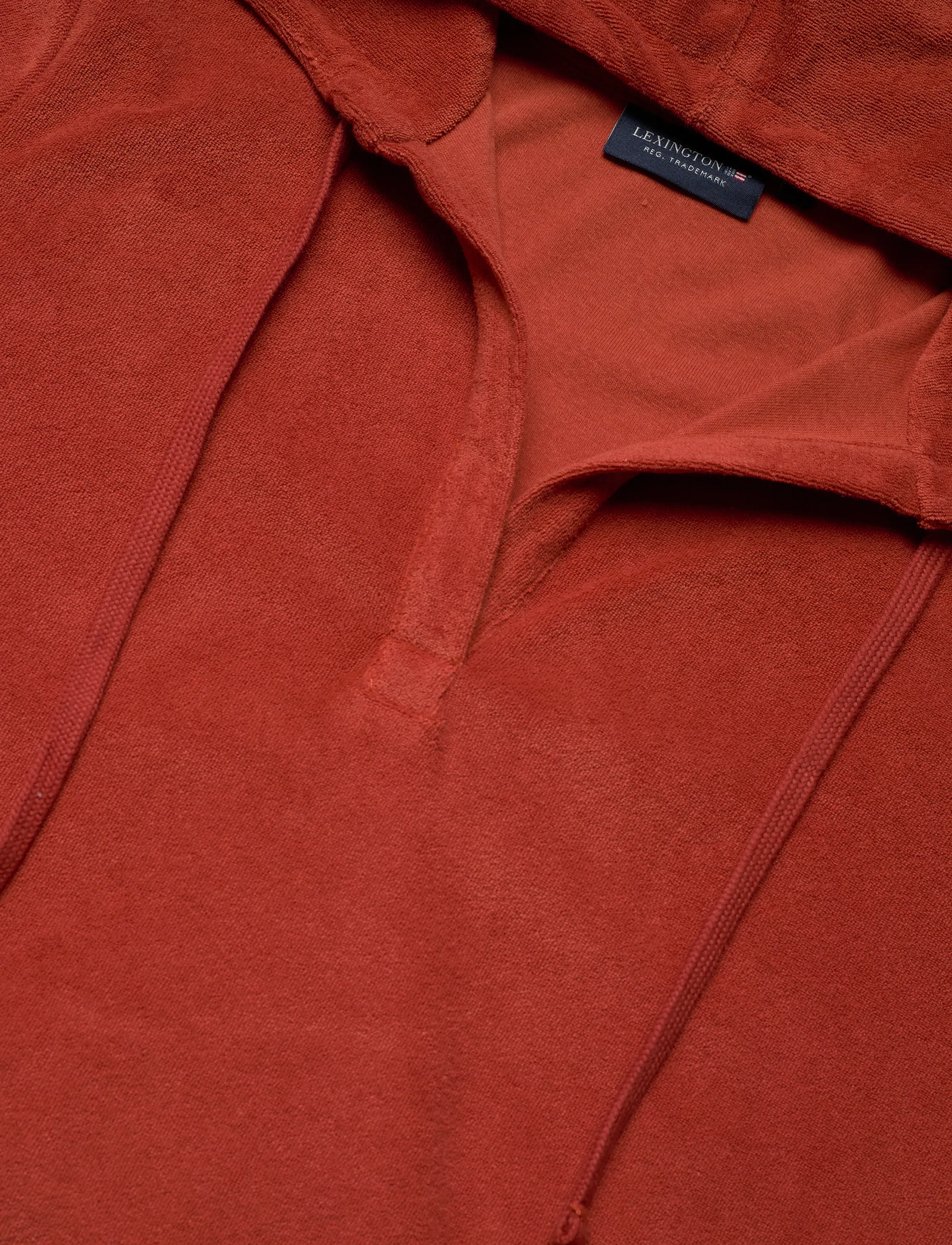 Lexington Clothing - Organic Cotton Terry Surfer Hood - hættetrøjer - rust - 5
