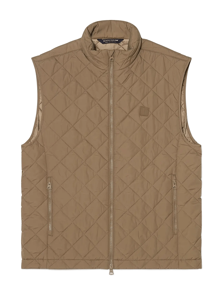 Lexington Clothing - Classic Quilted Vest - gilets sans manches - brown - 1