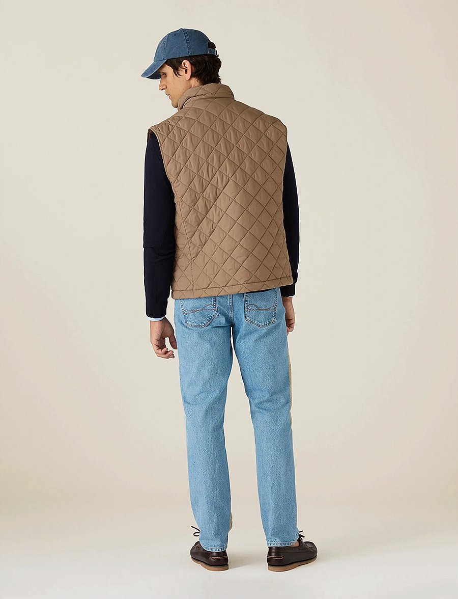 Lexington Clothing - Classic Quilted Vest - gilets sans manches - brown - 2