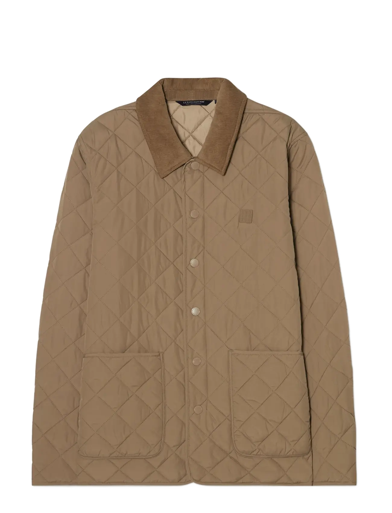 LEXINGTON CLOTHING Klassisch Quilted Jacke Beige - L - Herren
