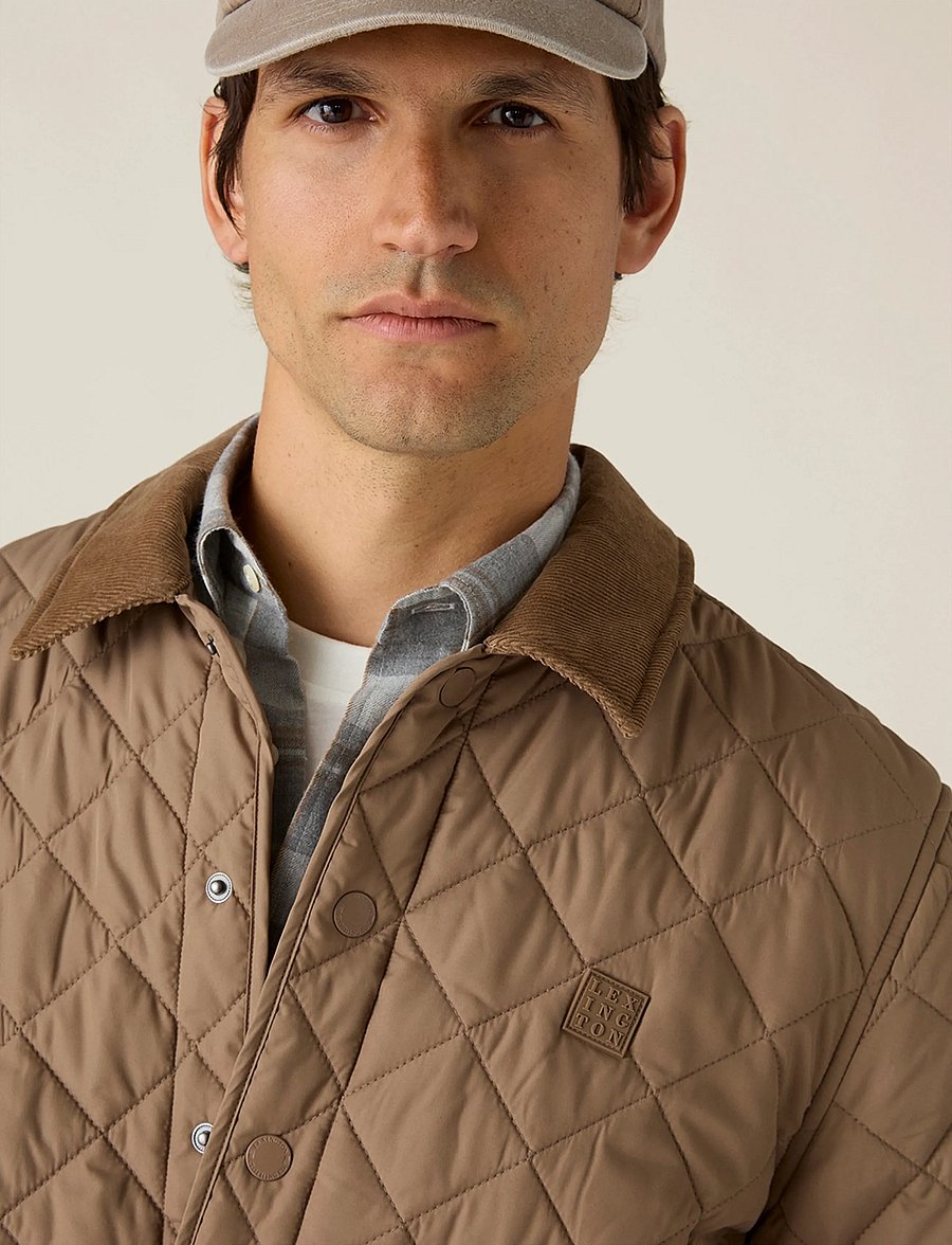 Lexington Clothing - Classic Quilted Jacket - gesteppt - brown - 3
