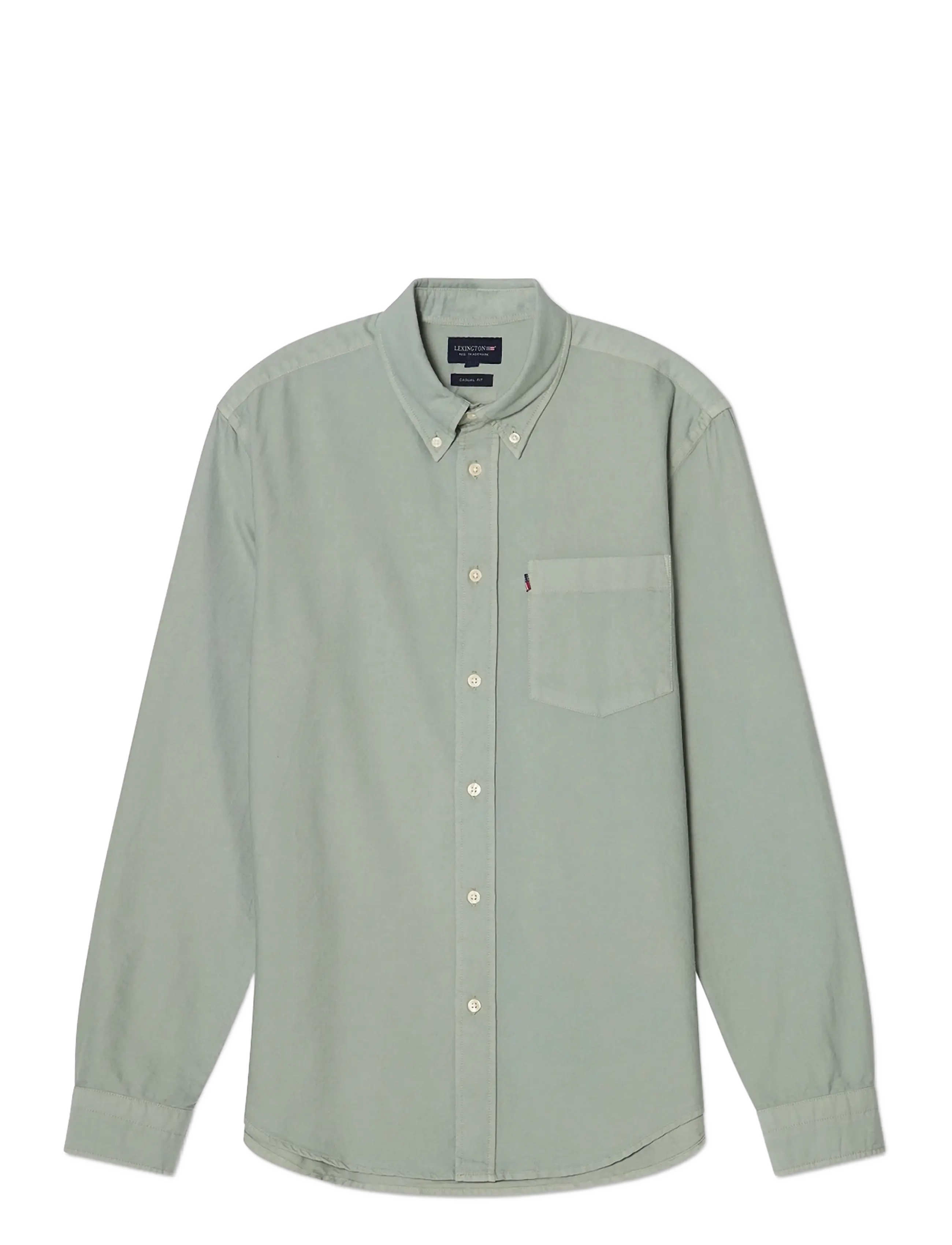 Lexington Clothing Casual Oxford B.D Shirt - Lexington Clothing - LIGHT GREEN / khaki/green