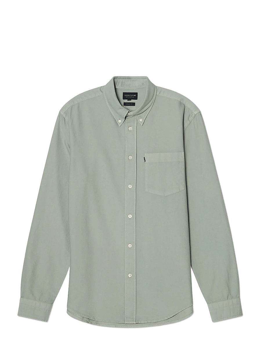 Lexington Clothing - Casual Oxford B.D Shirt - basic skjorter - light green - 1