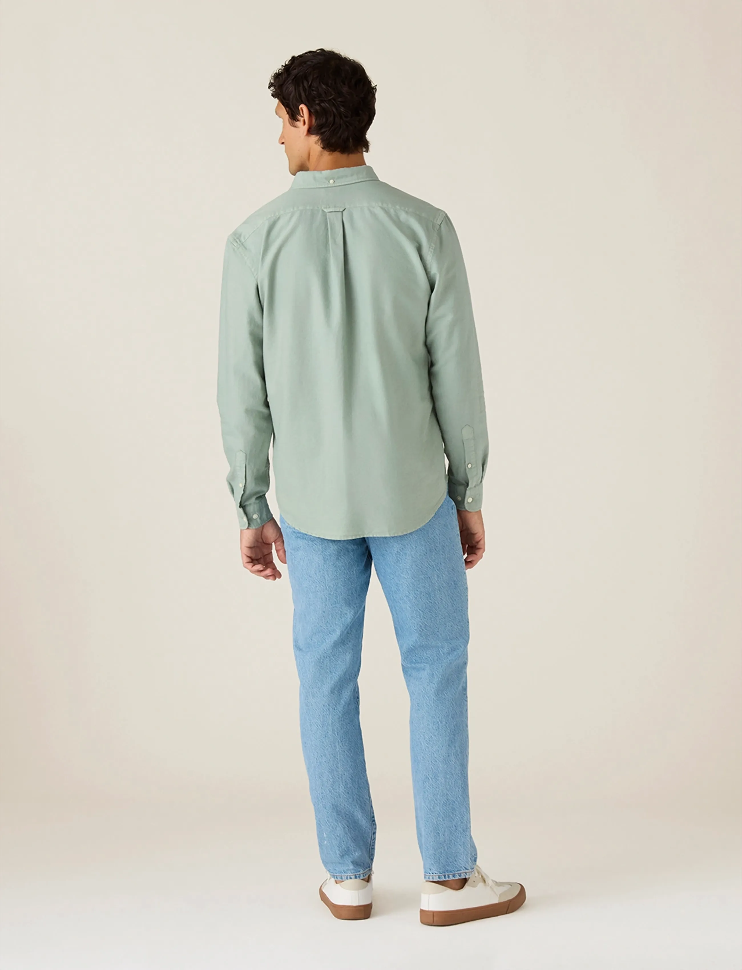Lexington Clothing - Casual Oxford B.D Shirt - basic skjorter - light green - 2