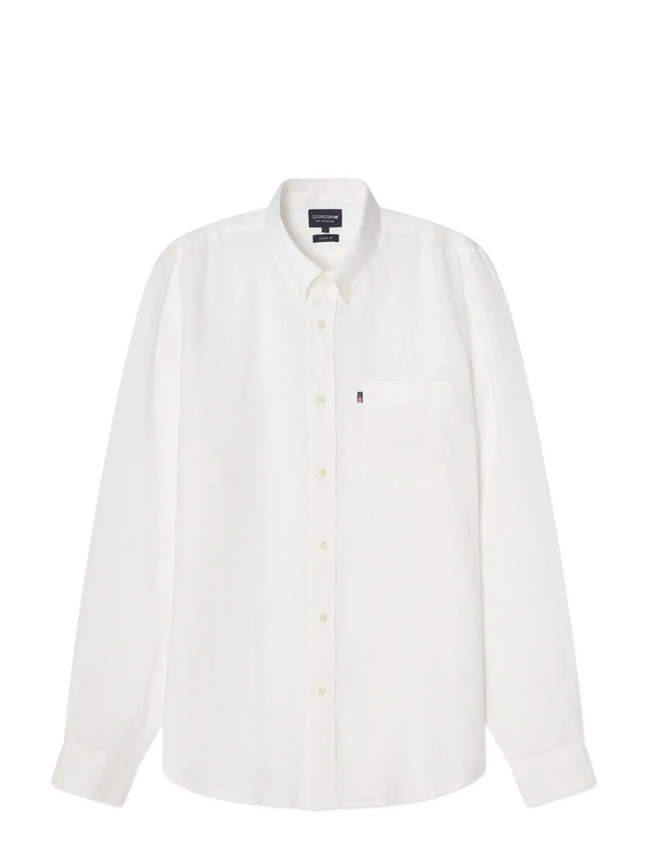 LEXINGTON CLOTHING Casual Linen B.d Shirt Weiß - XXL - Herren