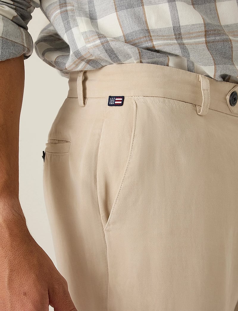 Lexington Clothing - Classic Tapered Pants - casual - light beige - 3