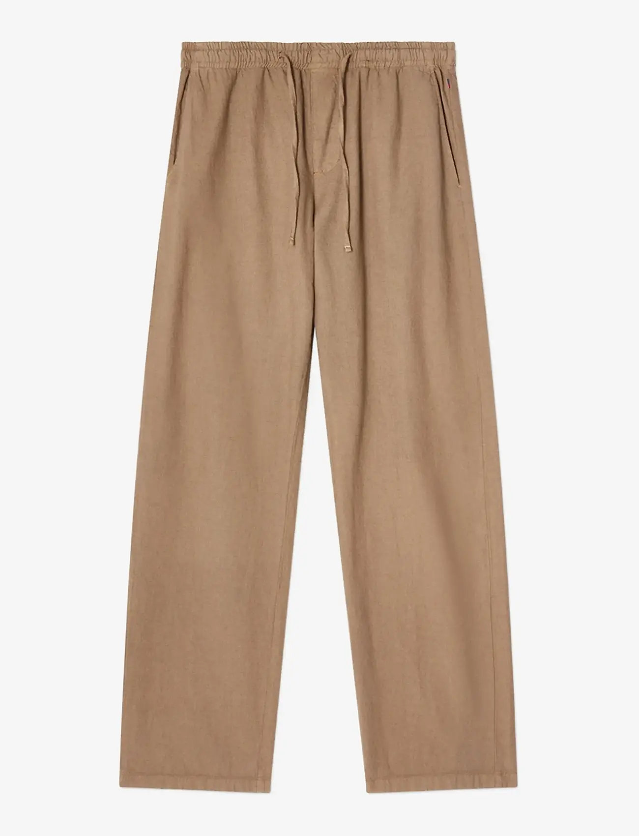 Lexington Clothing - Casual Linen Blend Pants - casual - brown - 0