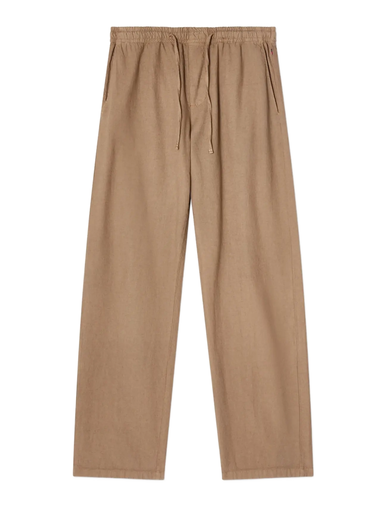 Lexington Clothing Casual Linen Blend Pants - Neuheiten - BROWN / beige