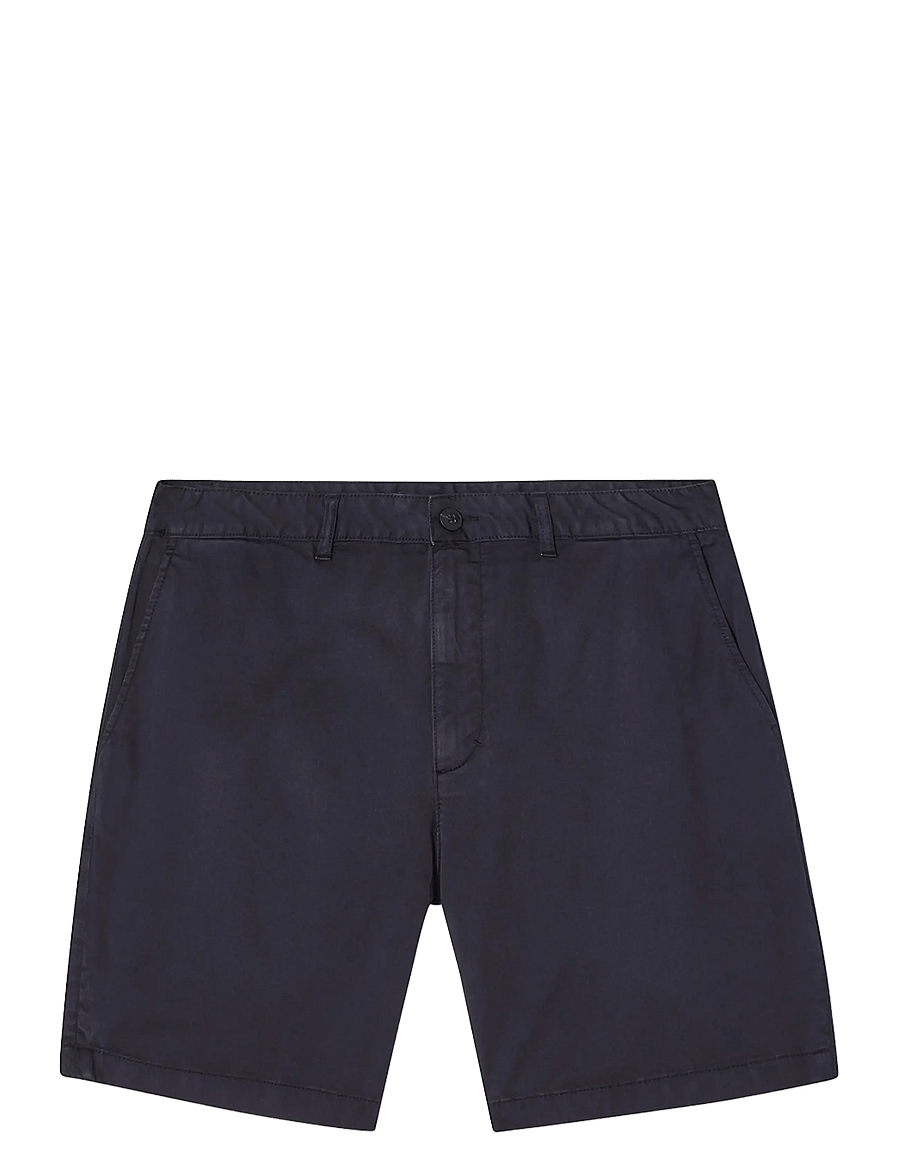 Lexington Clothing - Classic Cotton Twill Shorts - chinos shorts - dark blue - 0