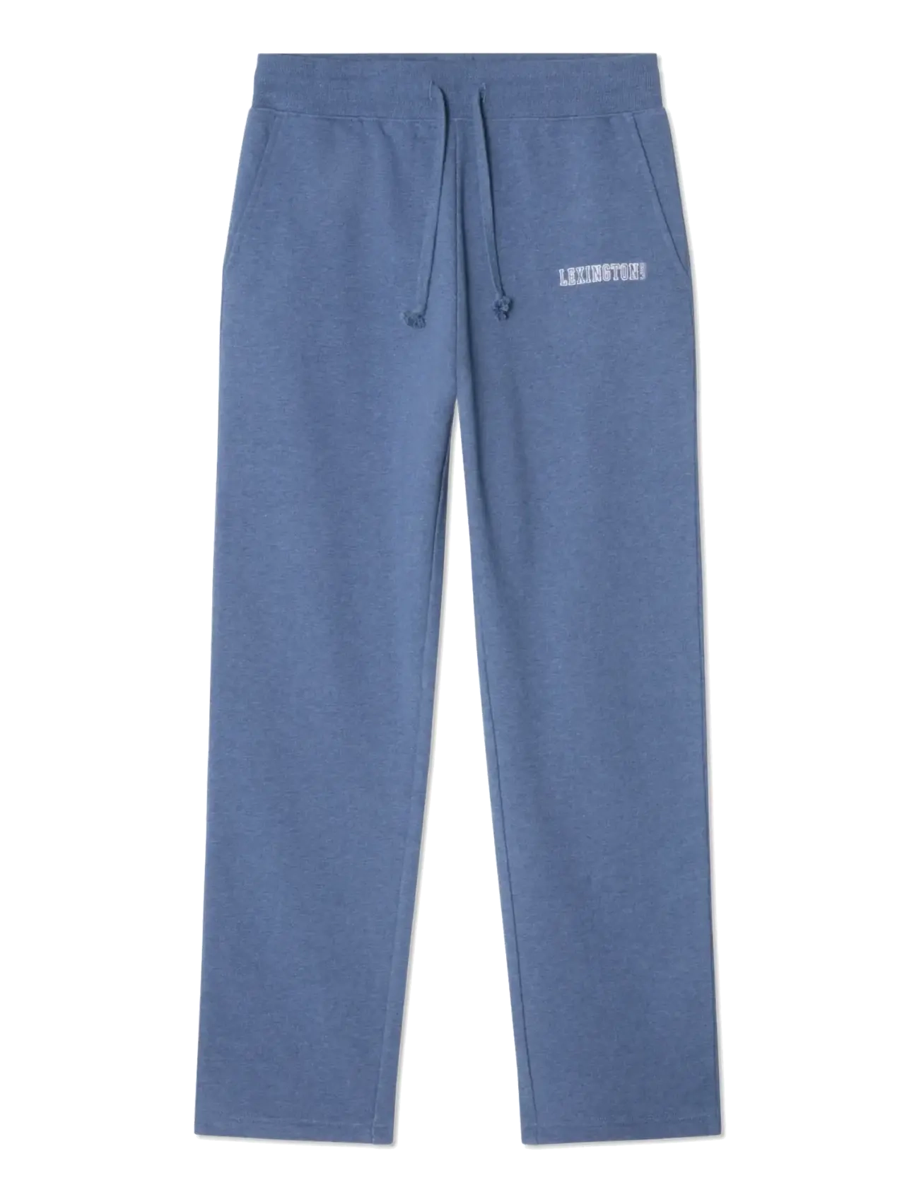Lexington Clothing Organic Cotton Logo Sweatpants, XXL, Blue, Bukser > Afslappet, Herre