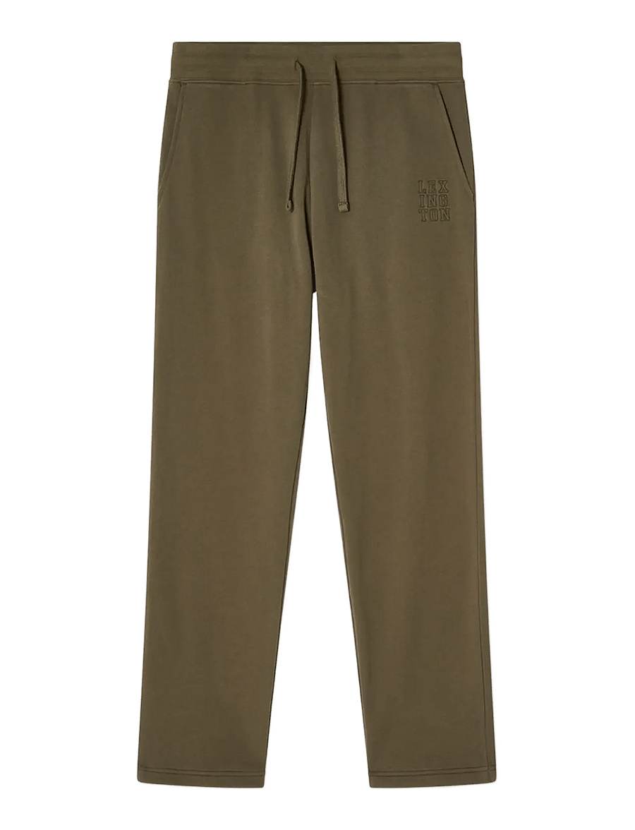 Lexington Clothing - Organic Cotton Logo Sweatpants - nach anlass kaufen - dark green - 0