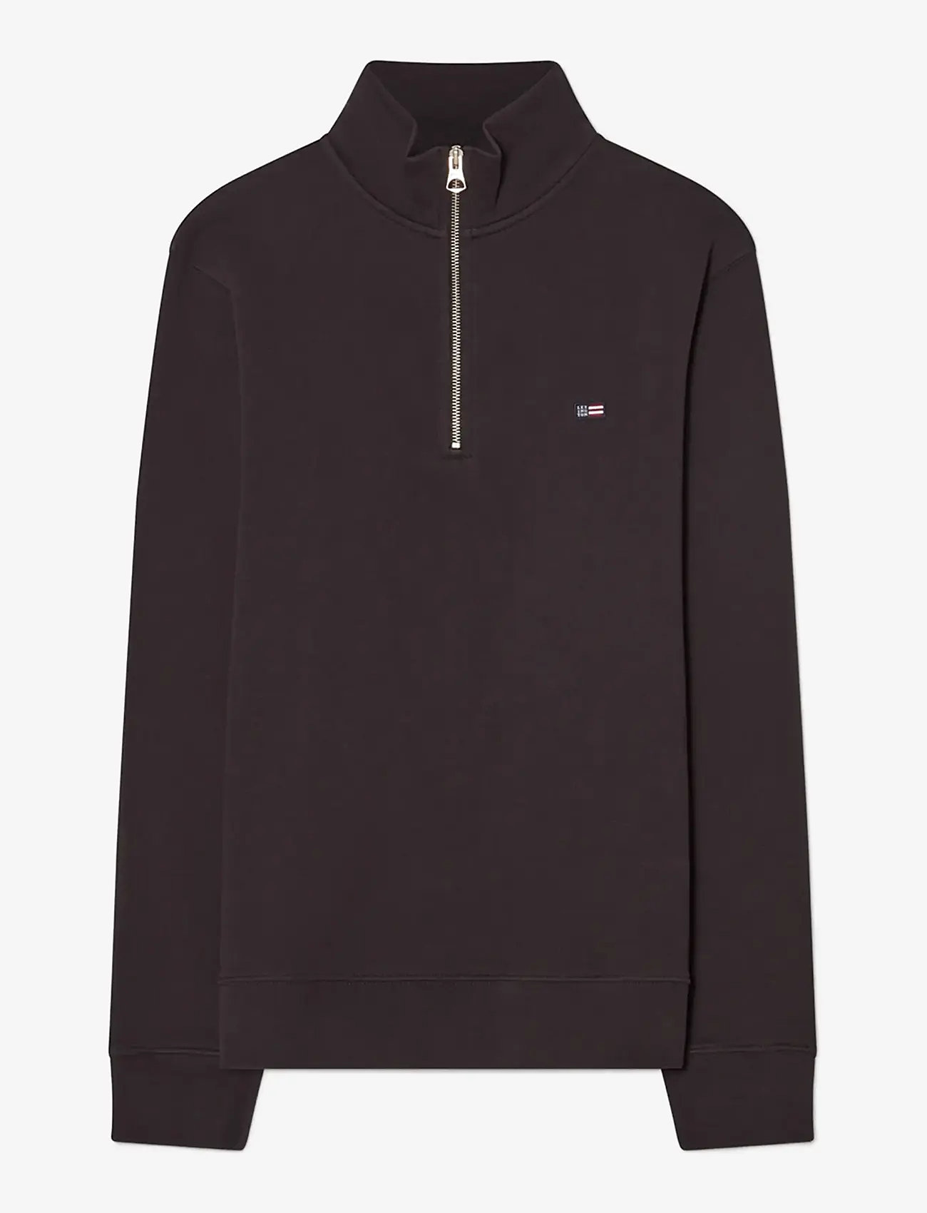 Lexington Clothing - Organic Cotton Half-Zip Sweatshirt - shop by occasion - black - 0
