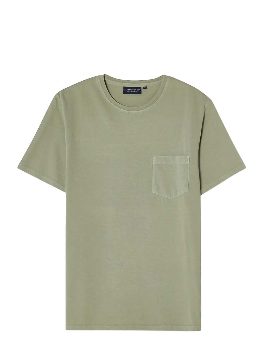 Lexington Clothing - Midweight Sun Faded Cotton Tee - t-shirts à manches courtes - light green - 0