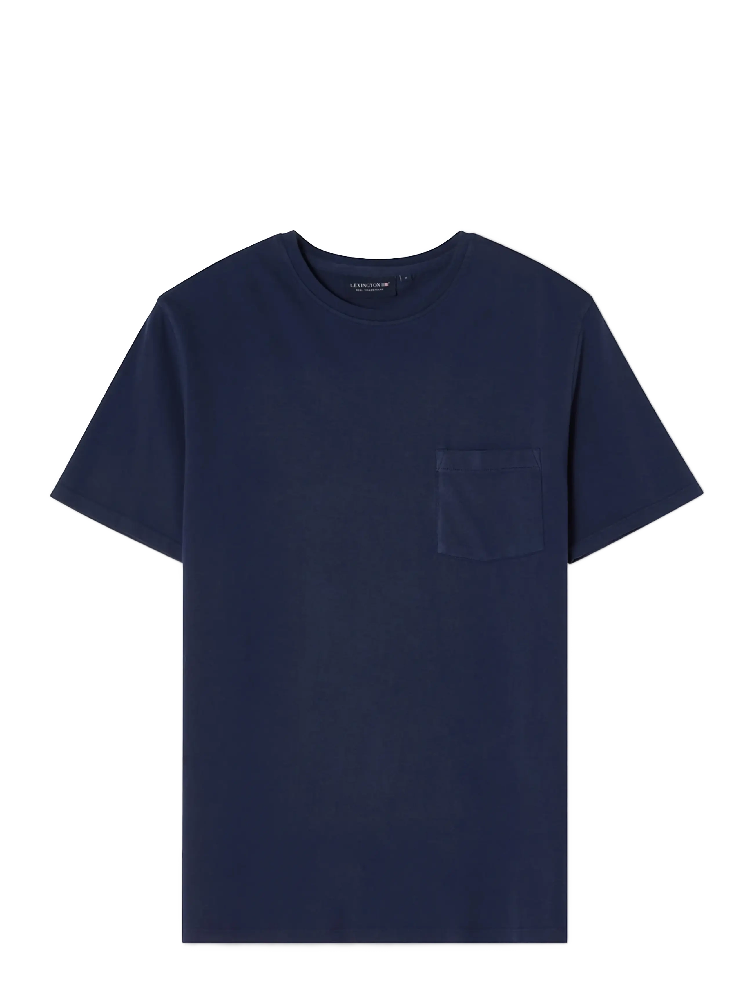Lexington Clothing Midweight Sun Faded Cotton Tee - Lexington Clothing - MEDIUM BLUE / navy