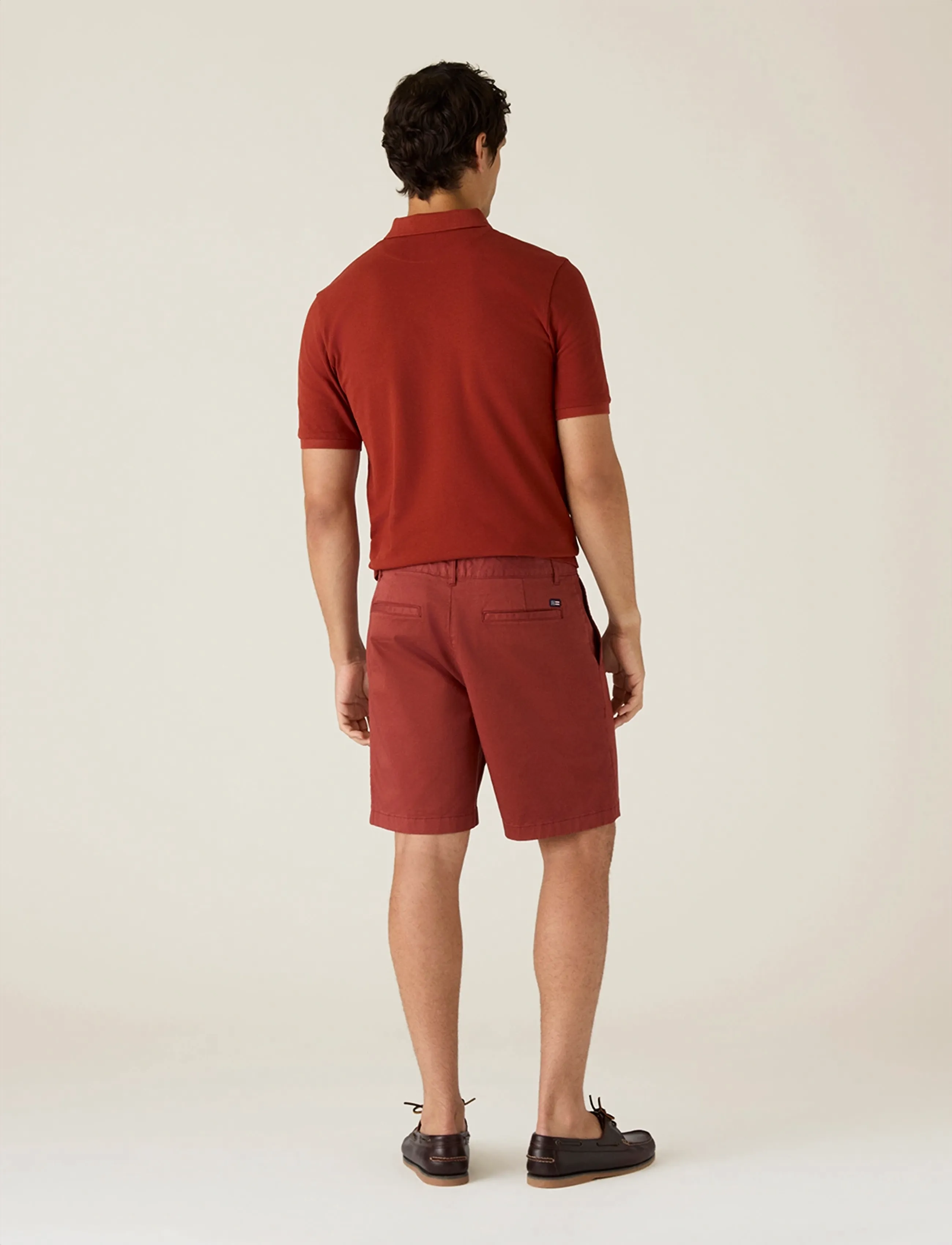 Lexington Clothing - Pique Polo Shirt - kortærmede poloer - rust - 2