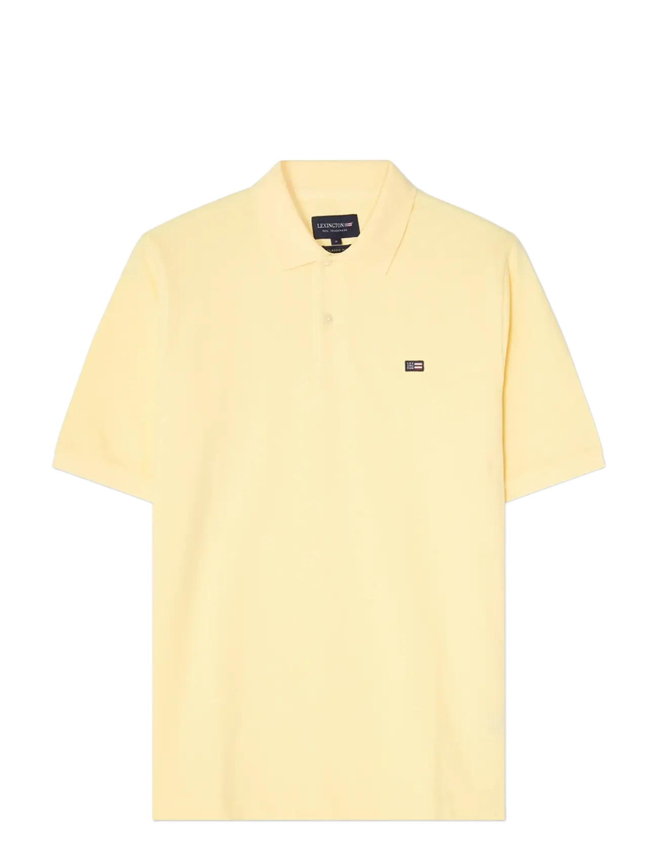 Lexington Clothing Pique Polo Shirt - Lexington Clothing - YELLOW / yellow