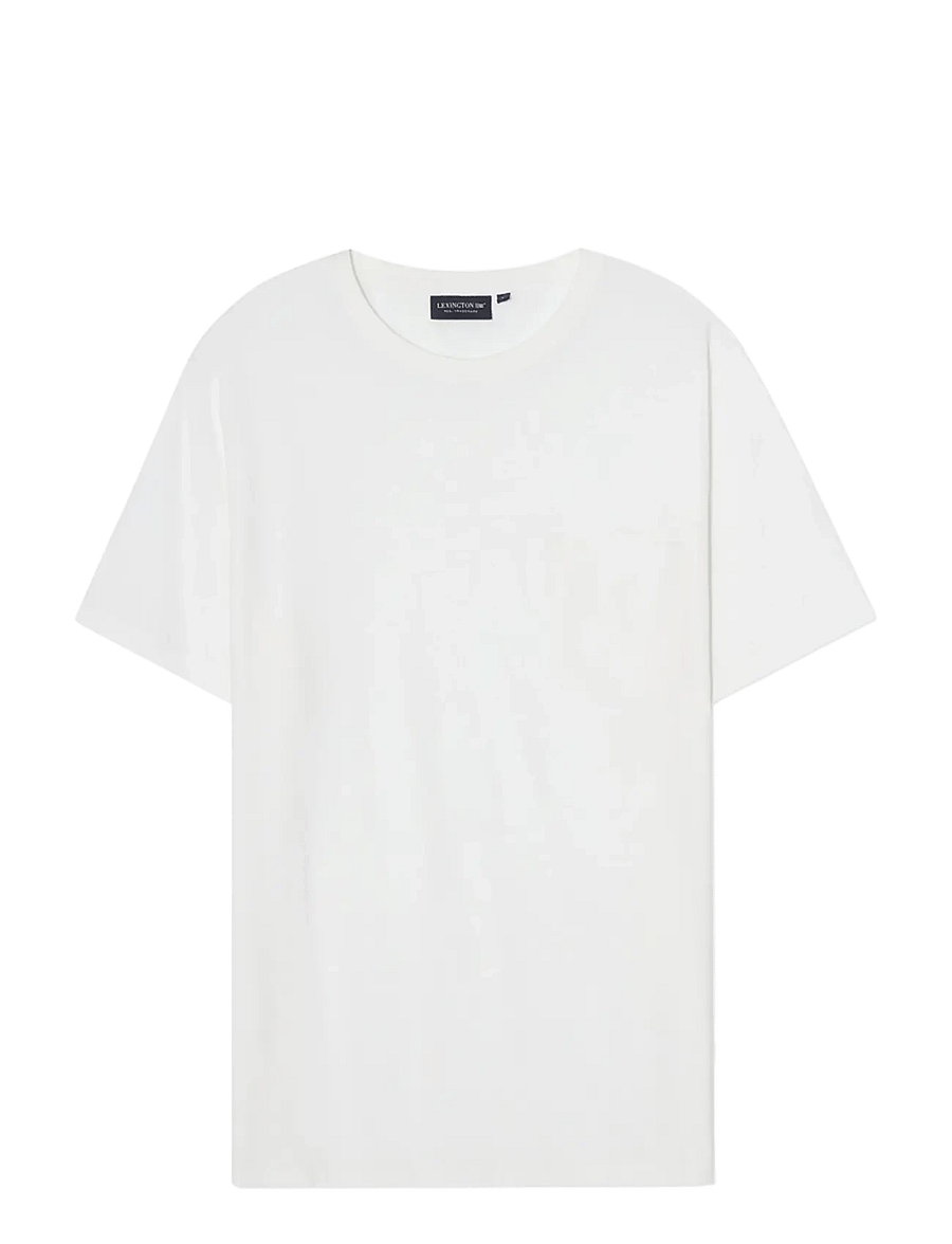 Lexington Clothing - Midweight Faded Organic Cotton Tee - kurzärmelig - white - 1