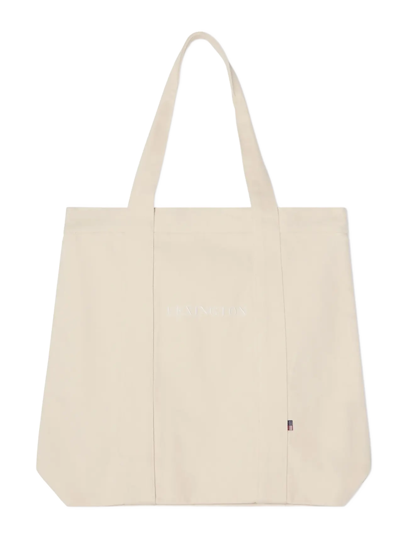 Lexington Clothing Washed Denim Shopper - Lexington Clothing - OFFWHITE / cream