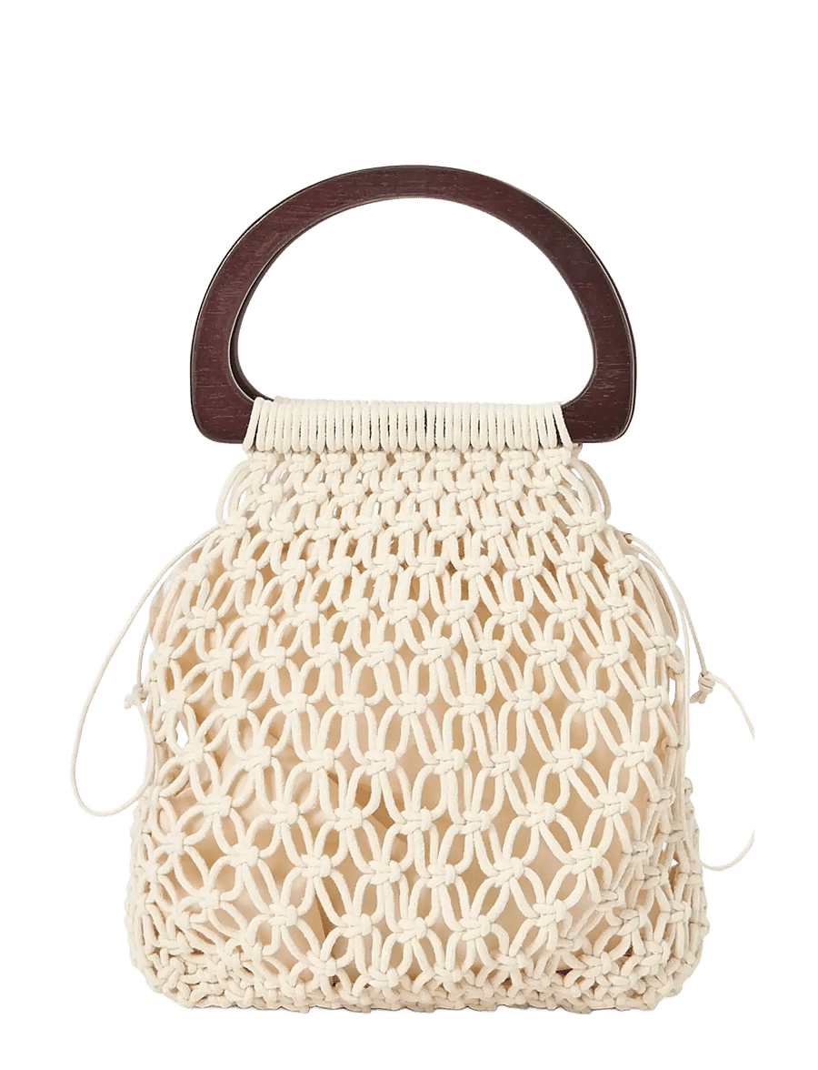 Lexington Clothing - Crochet Bag - mode trends - offwhite - 0